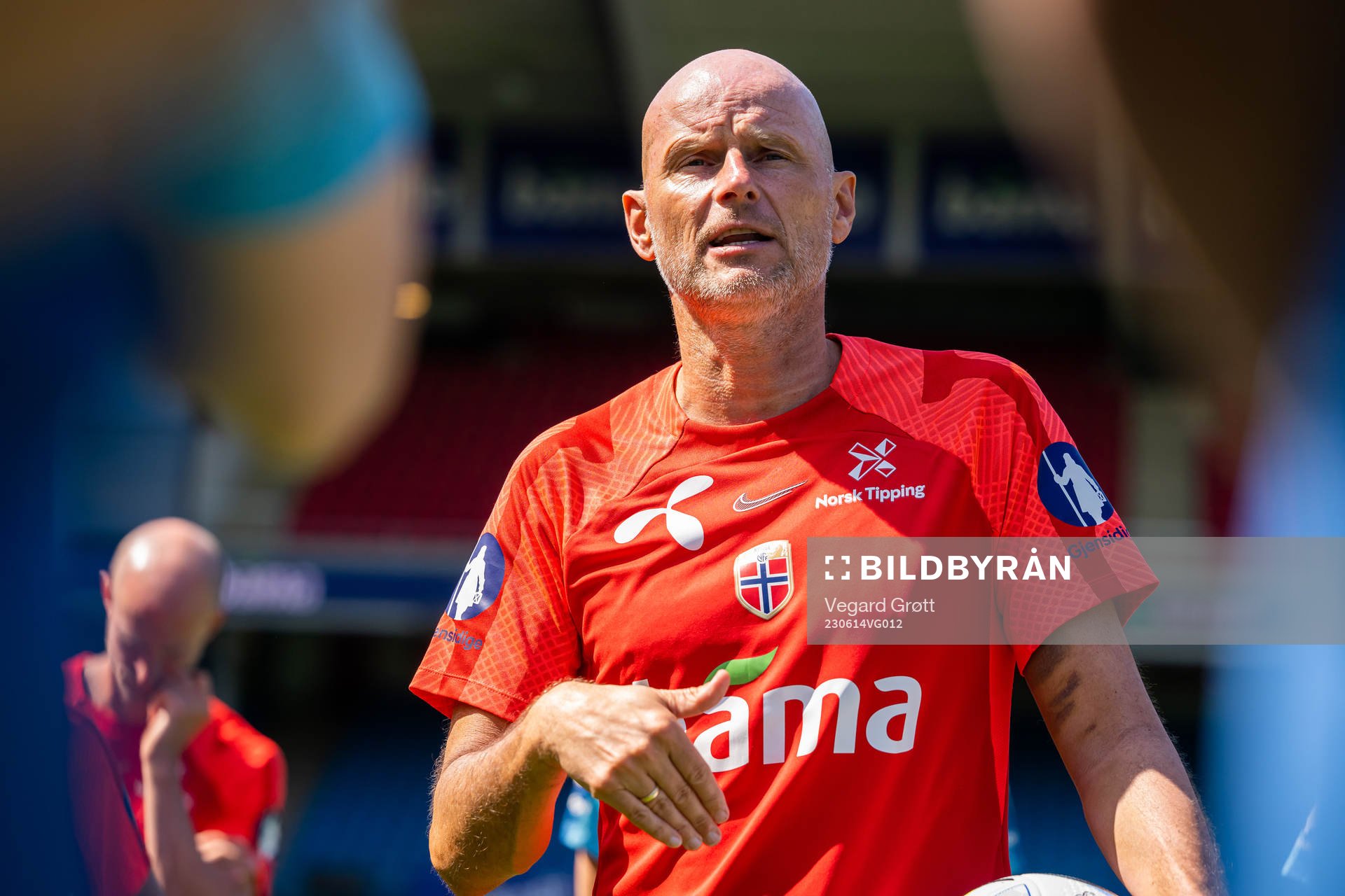 Ståle Solbakken, head coach of the Norwegian national