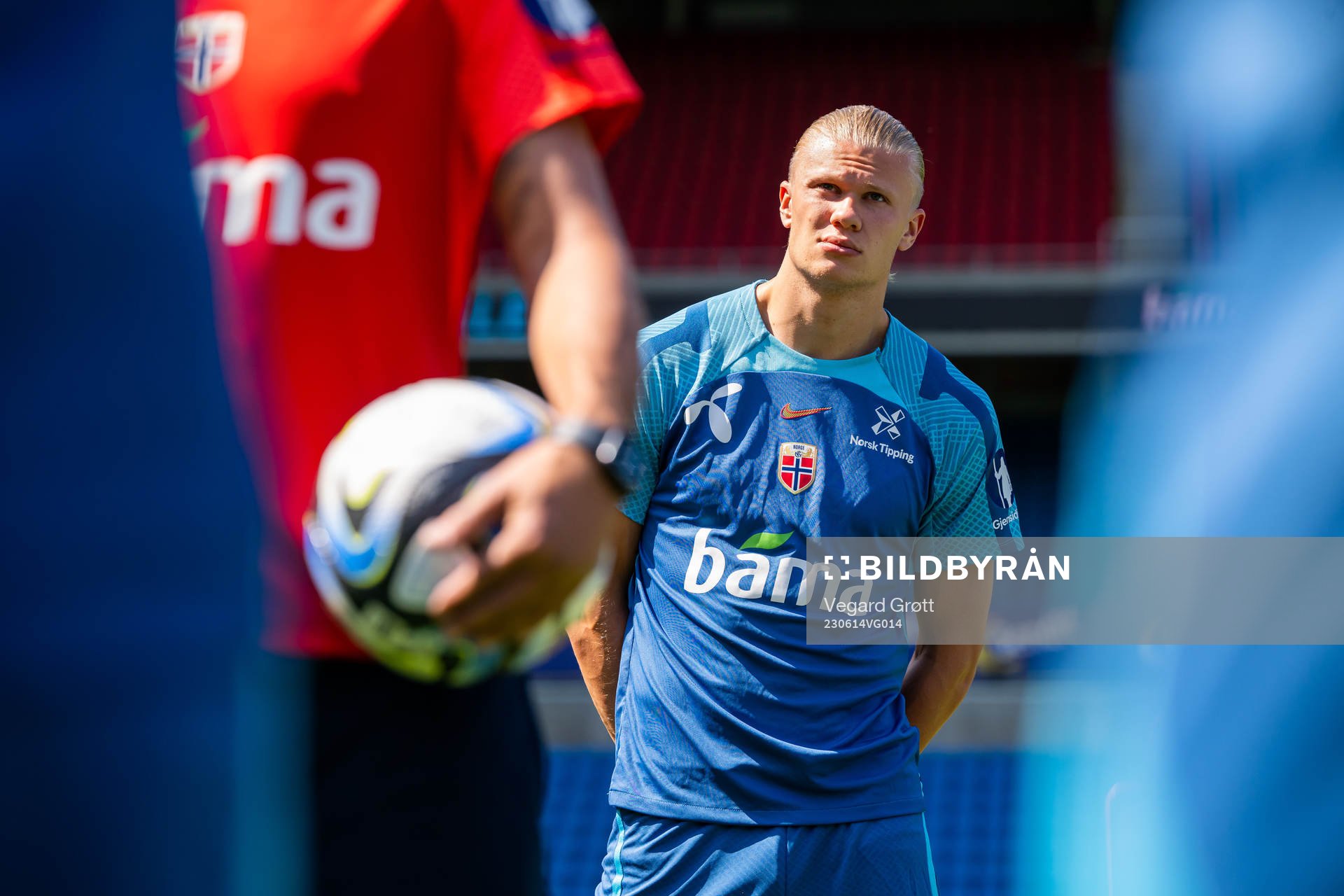 Erling Braut Haaland of the Norwegian national football team