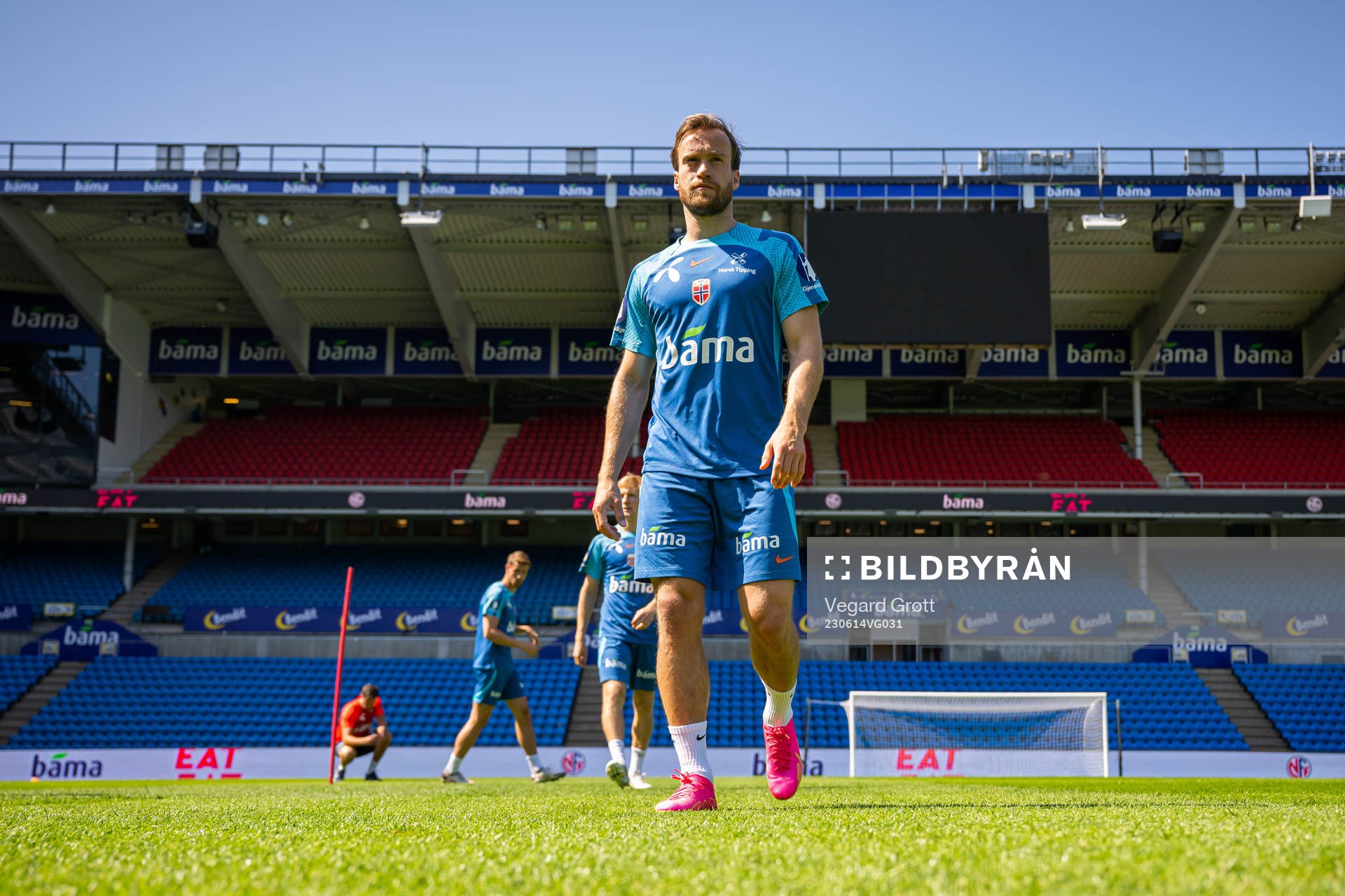 Bård Finne of the Norwegian national football team