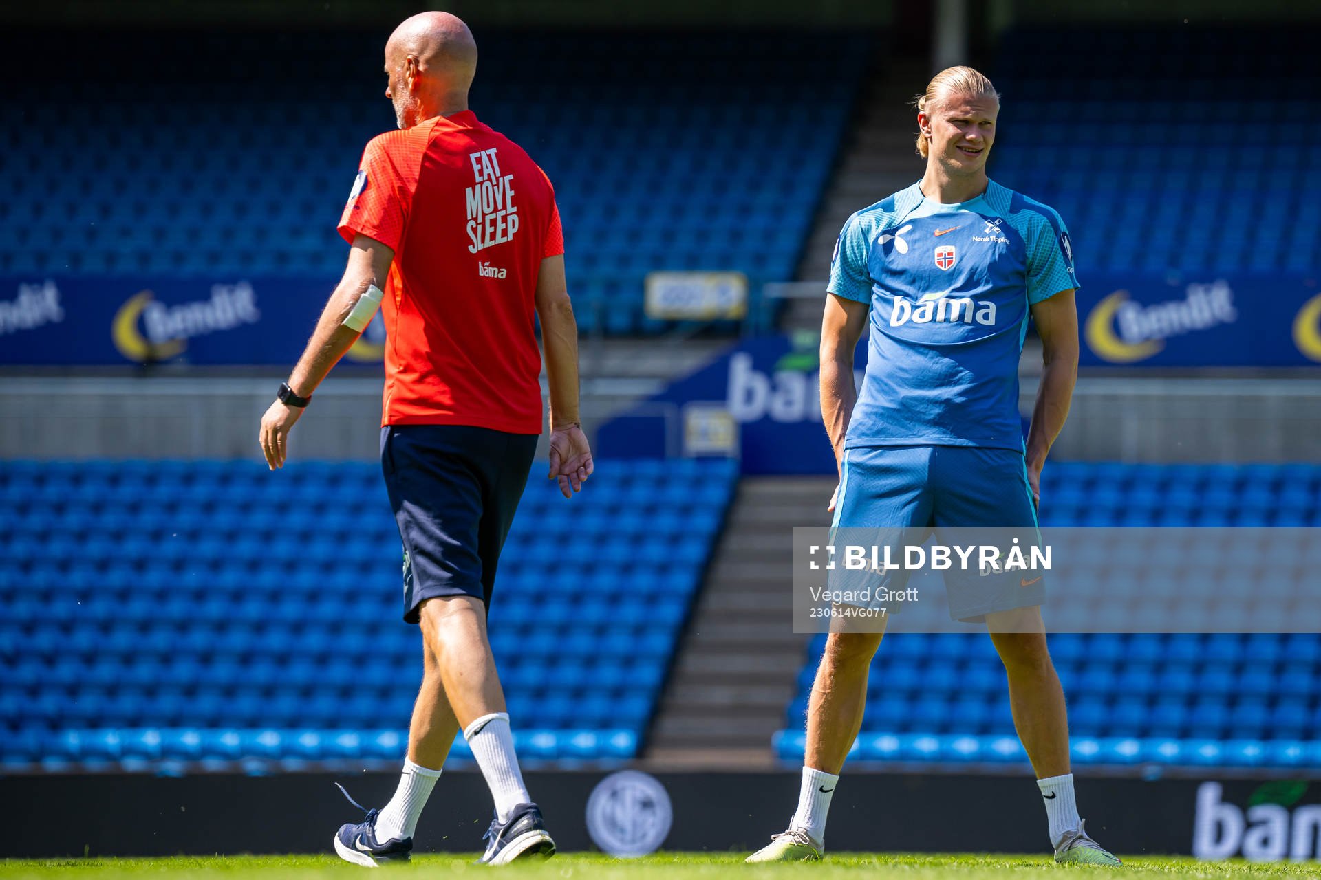 Ståle Solbakken, head coach of the Norwegian national