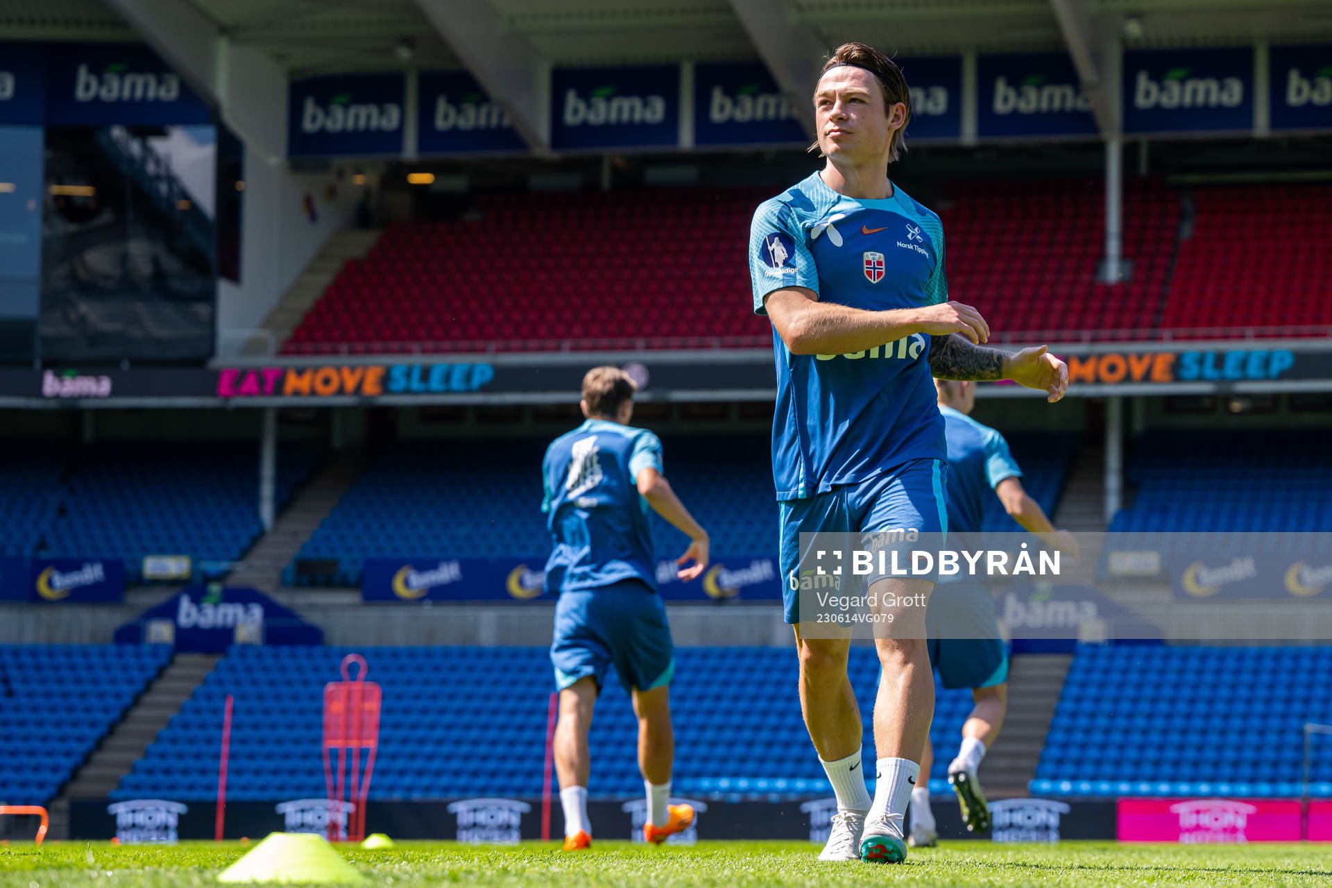 Patrick Berg of the Norwegian national football team
