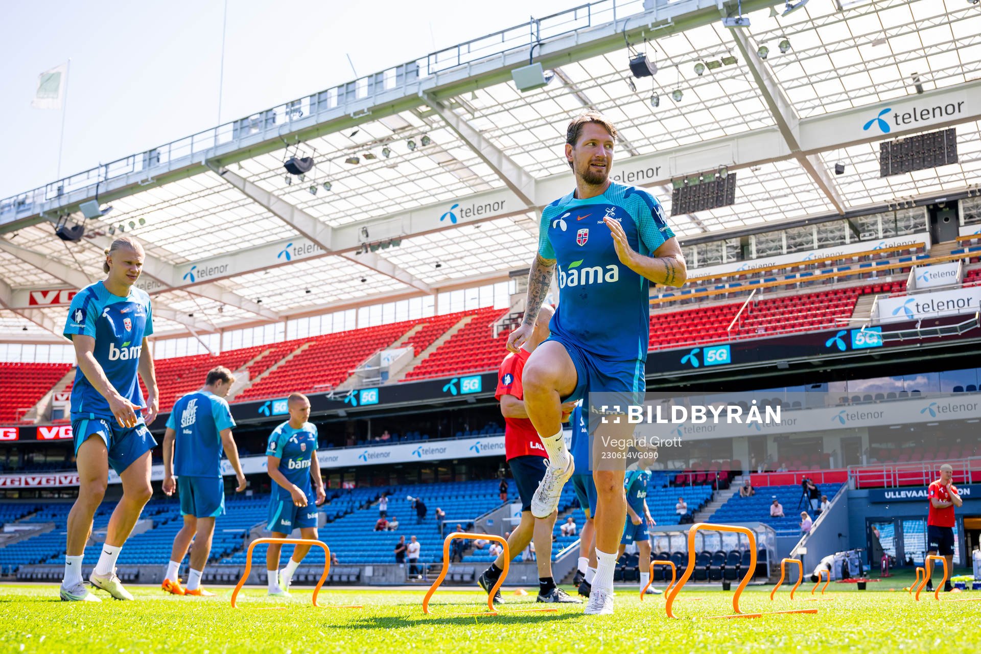 Stefan Strandberg of the Norwegian national football team