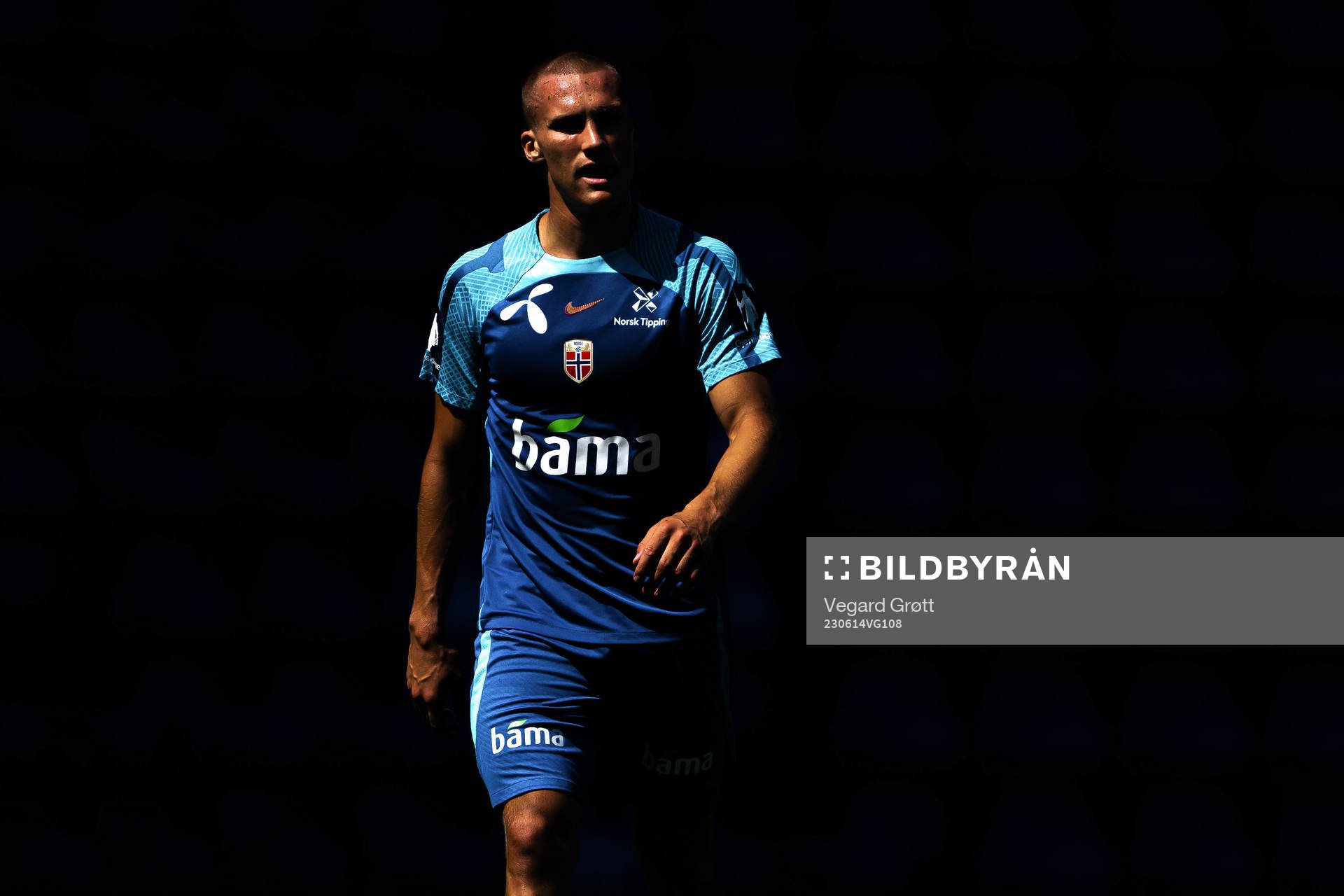 Leo Skiri Østigård of the Norwegian national football team
