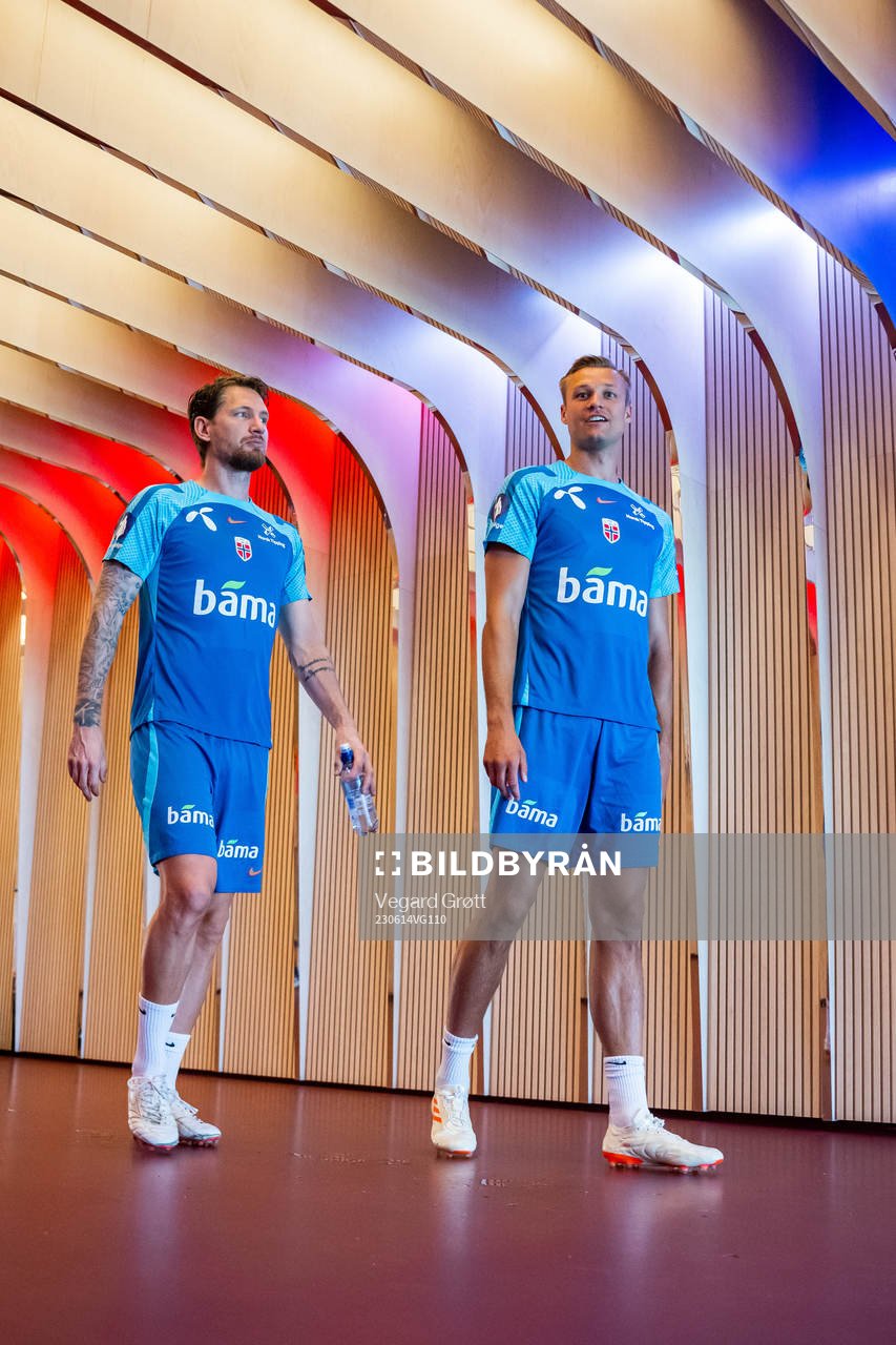 Stefan Strandberg and Stian Gregersen of the Norwegian