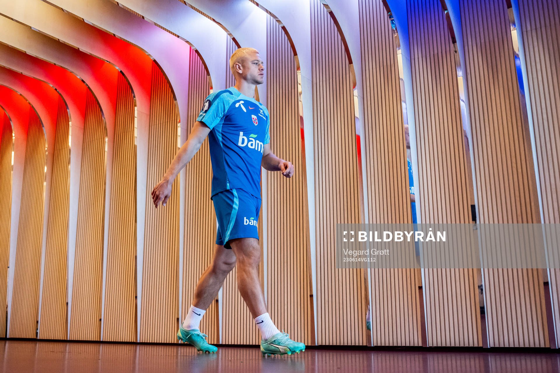 Julian Ryerson of the Norwegian national football team