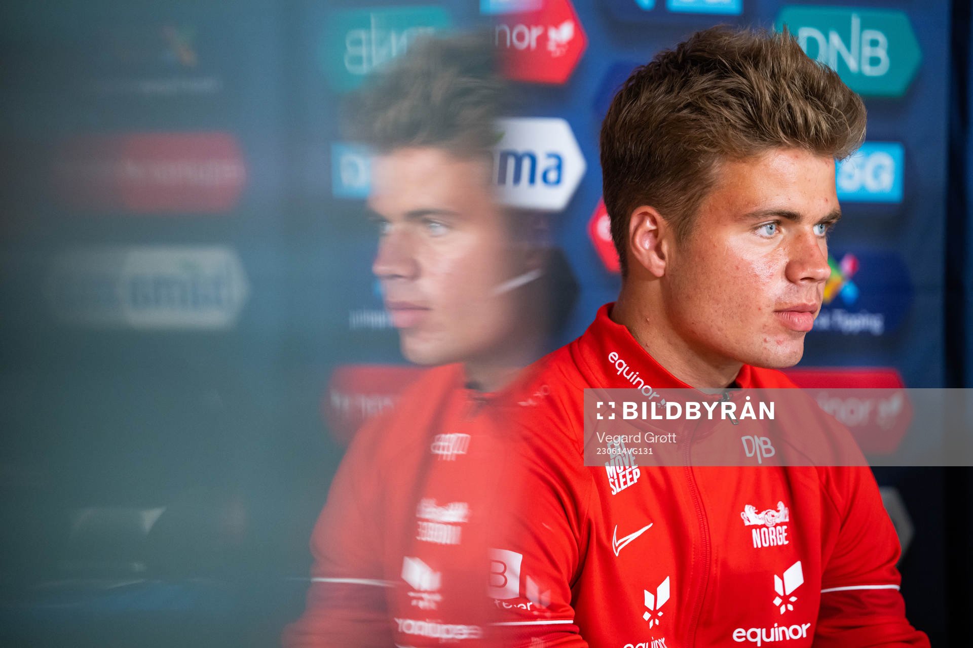 Vetle Walle Egeli of the Norwegian U19 national football