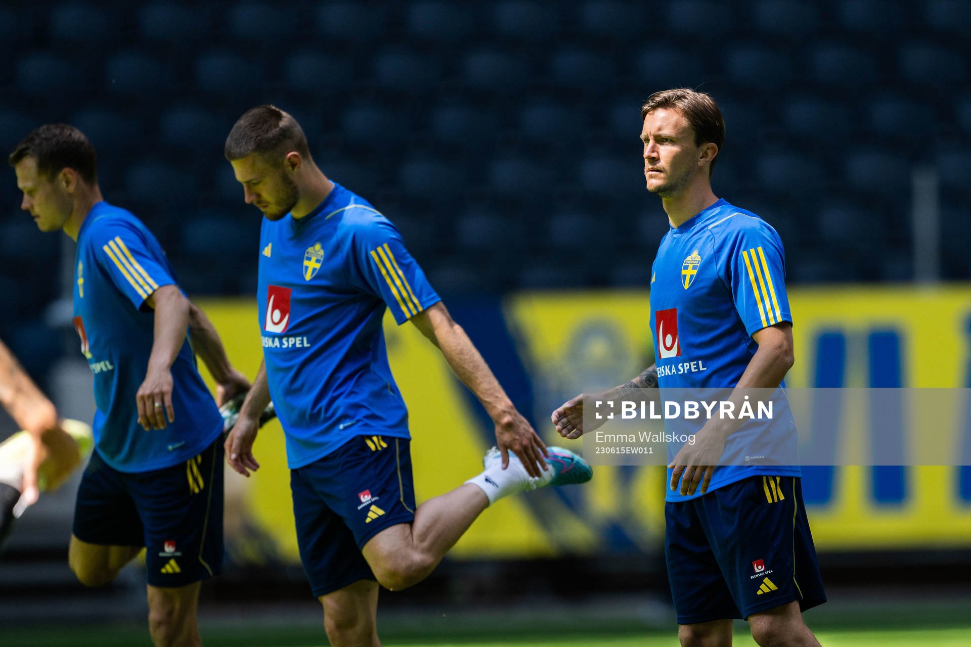 Kristoffer Olsson of the Swedish national football team