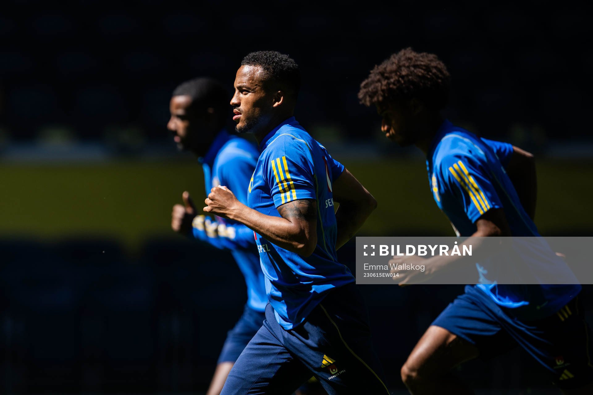 Martin Olsson of the Swedish national football team