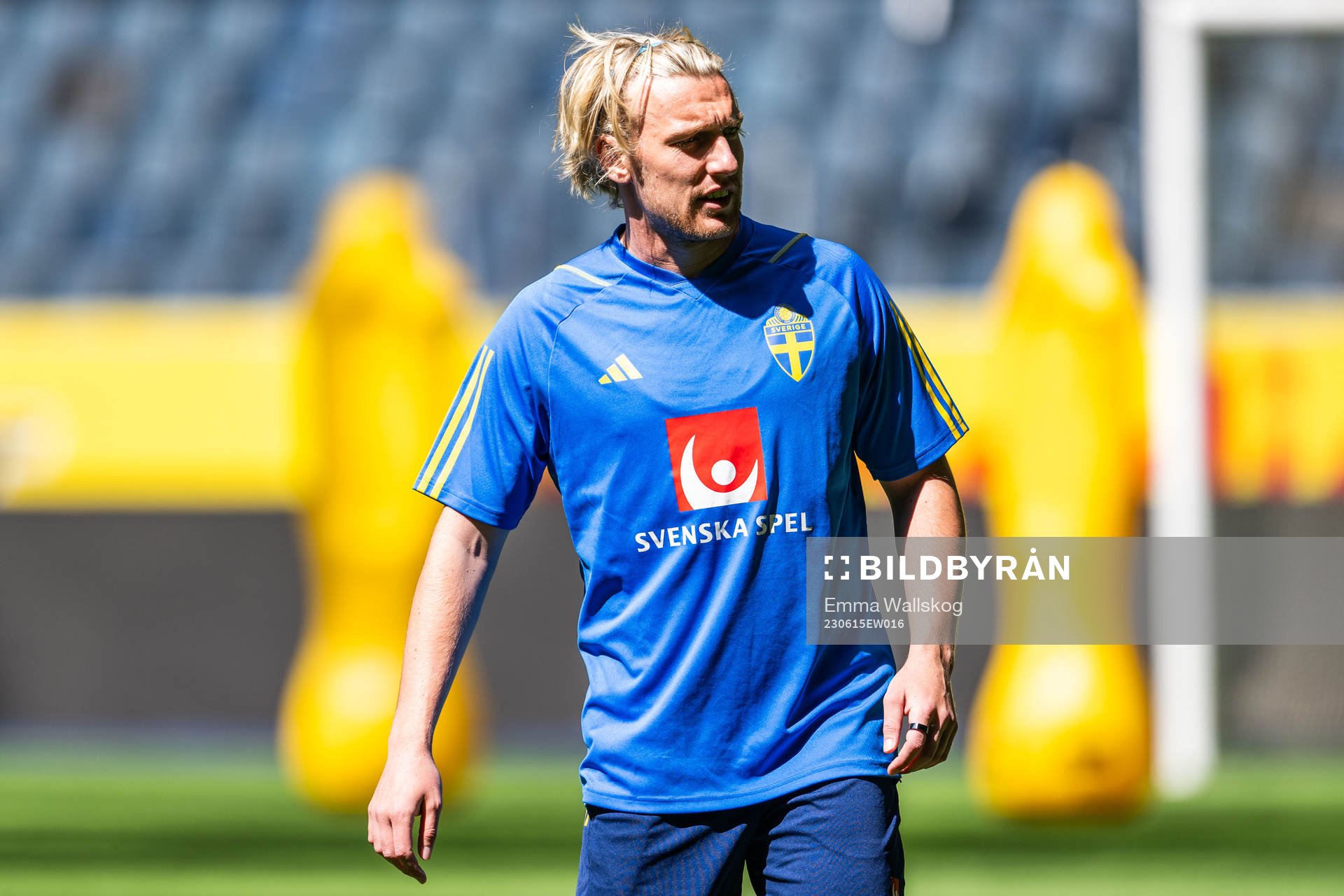 Emil Forsberg of the Swedish national football team