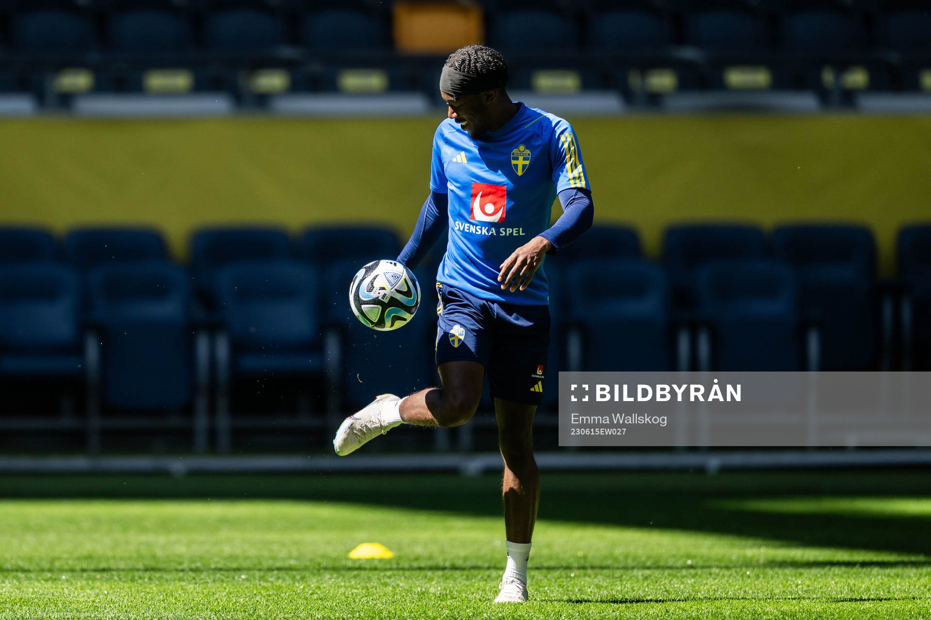 Anthony Elanga of the Swedish national football team