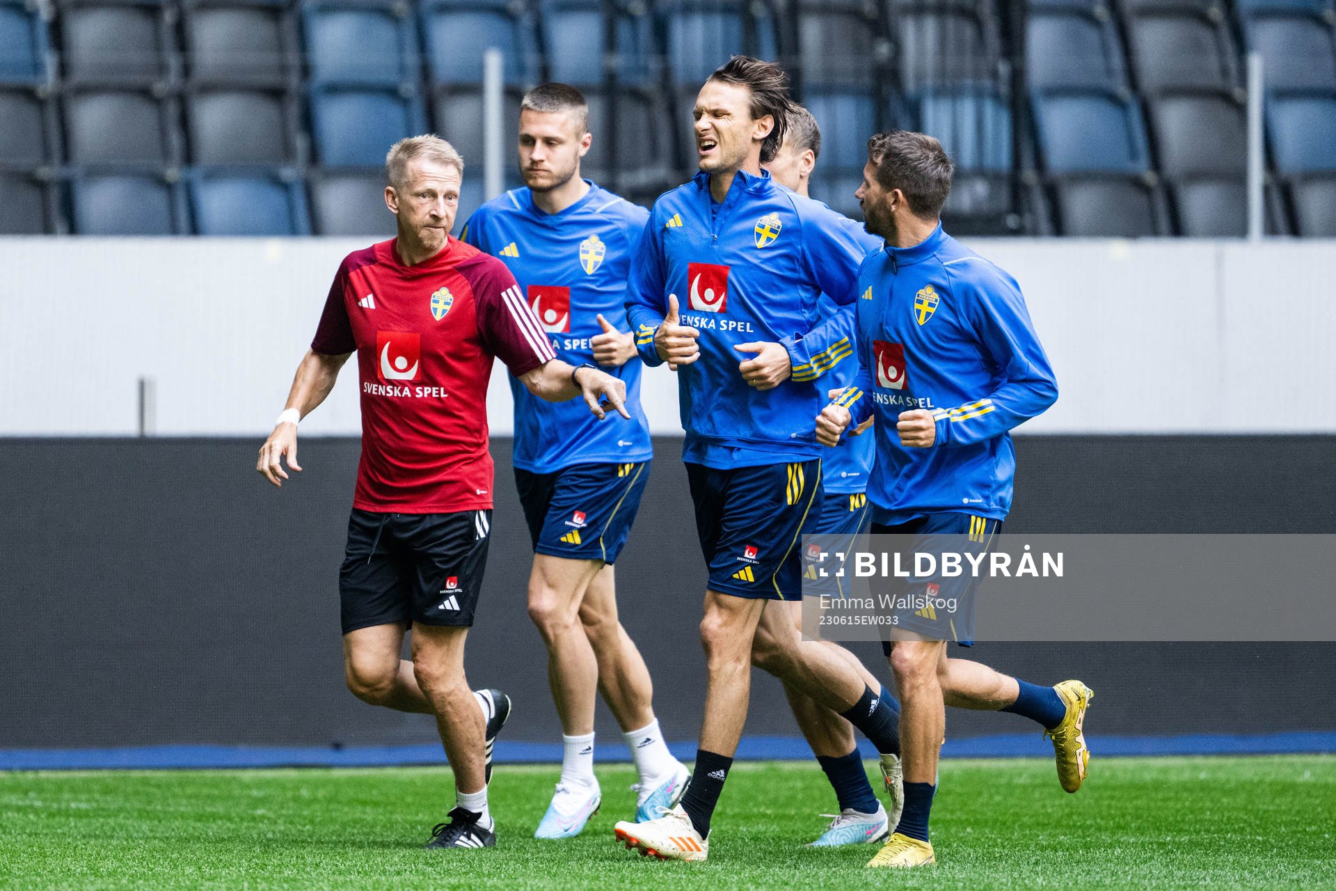 Albin Ekdal of the Swedish national football team