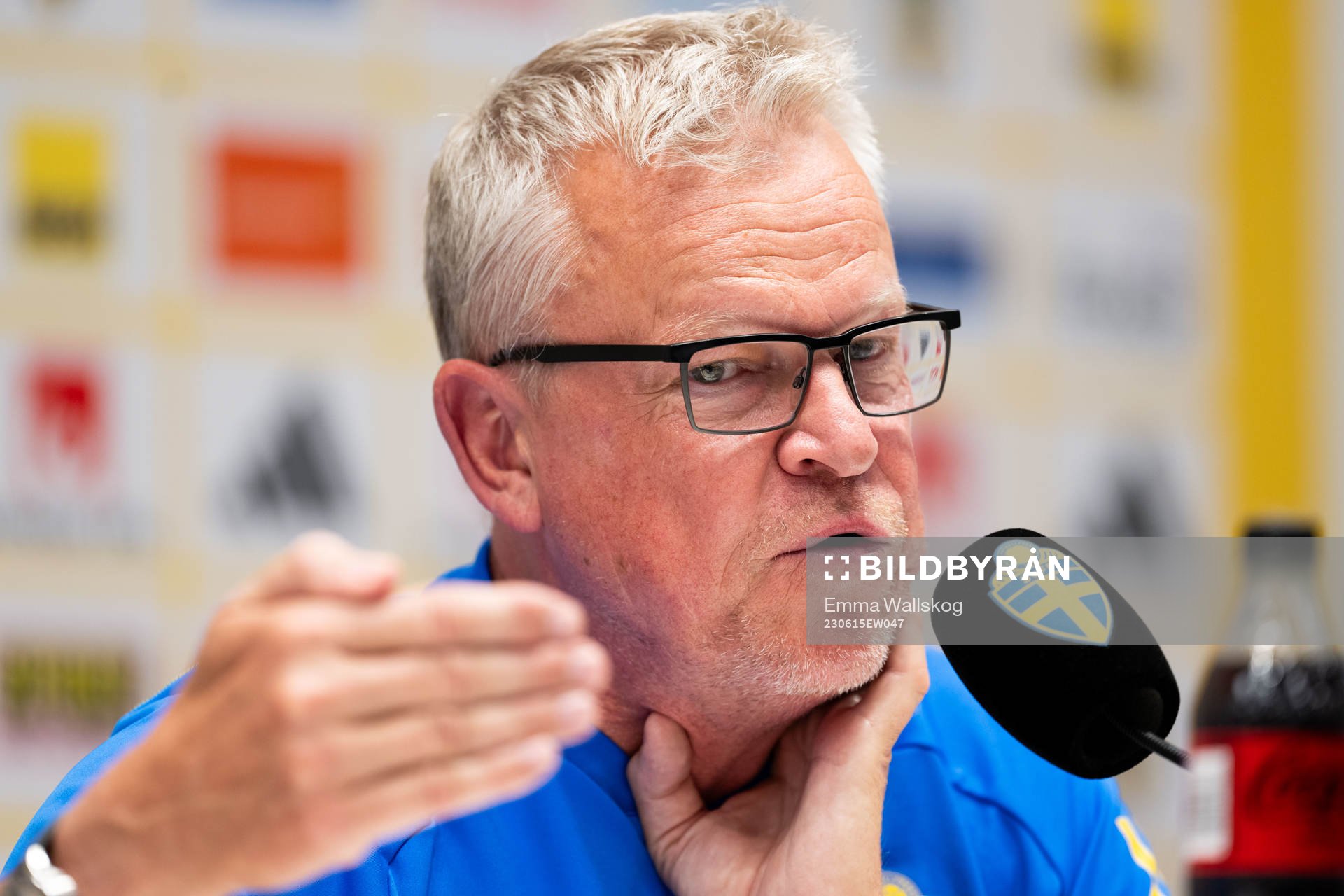 Janne Andersson, head coach of the Swedish national