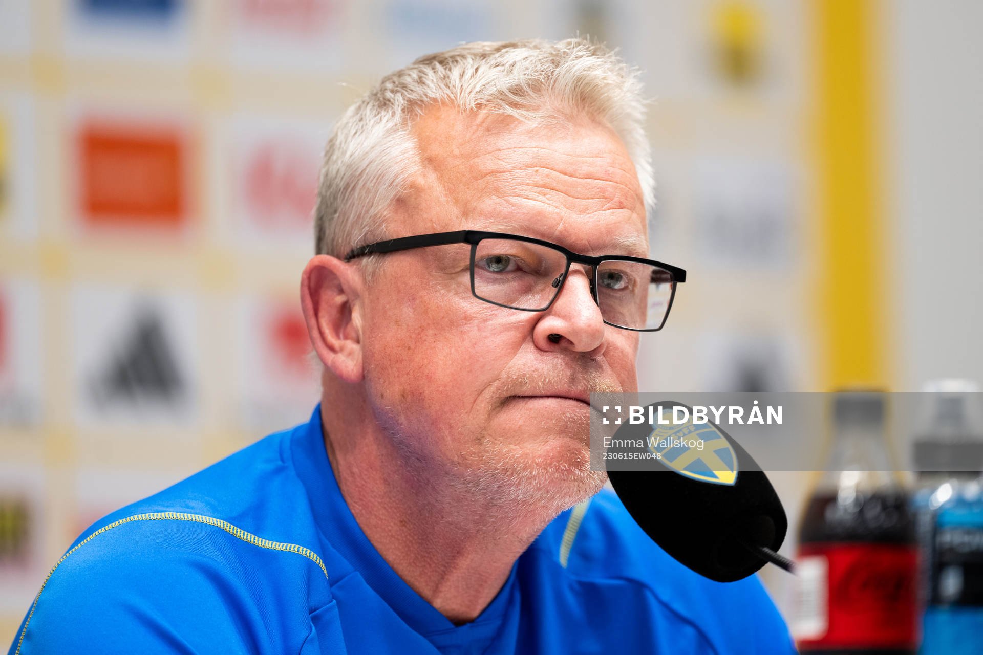 Janne Andersson, head coach of the Swedish national