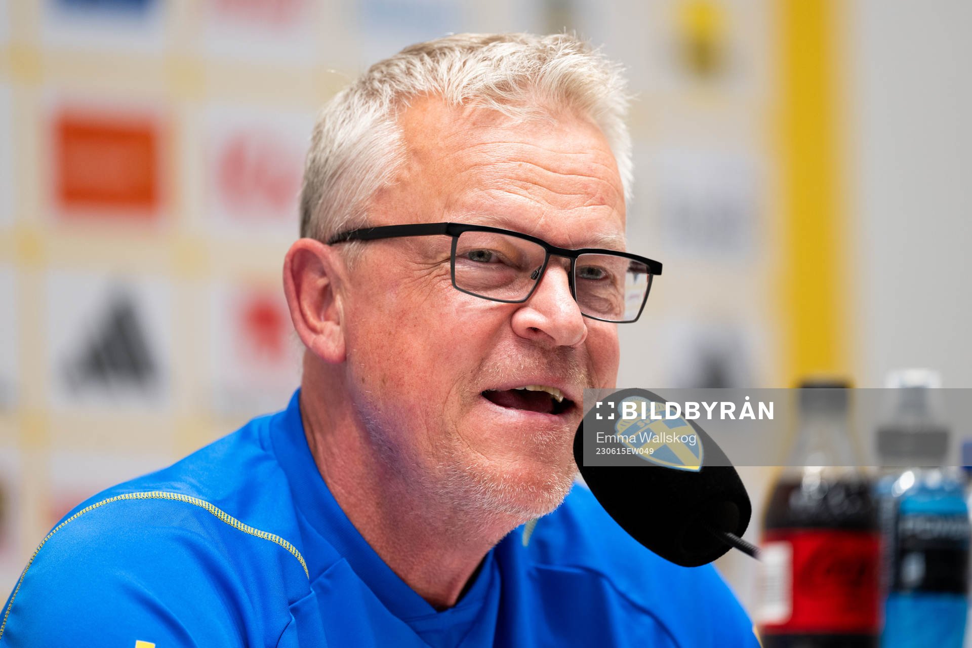 Janne Andersson, head coach of the Swedish national