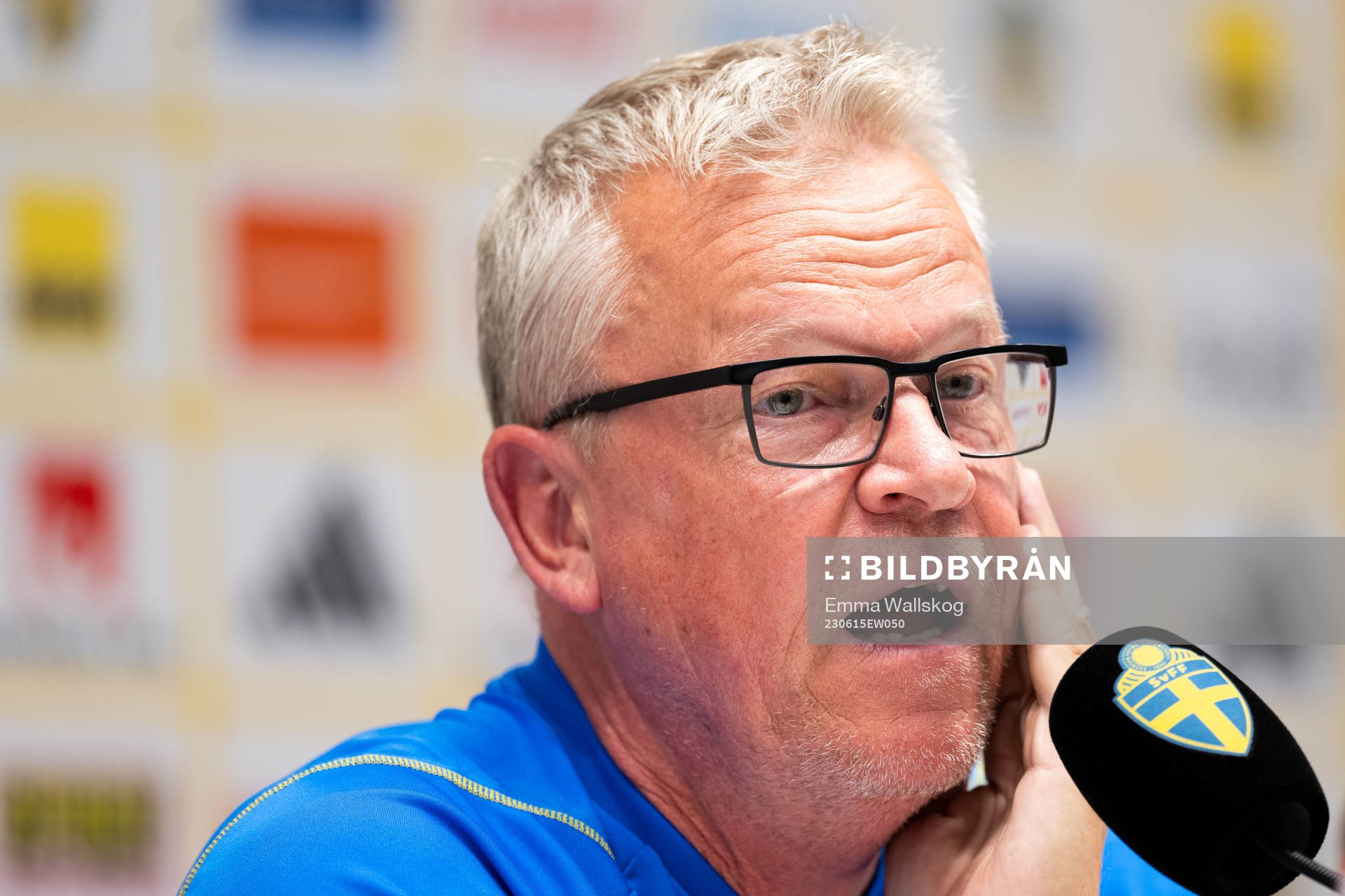 Janne Andersson, head coach of the Swedish national