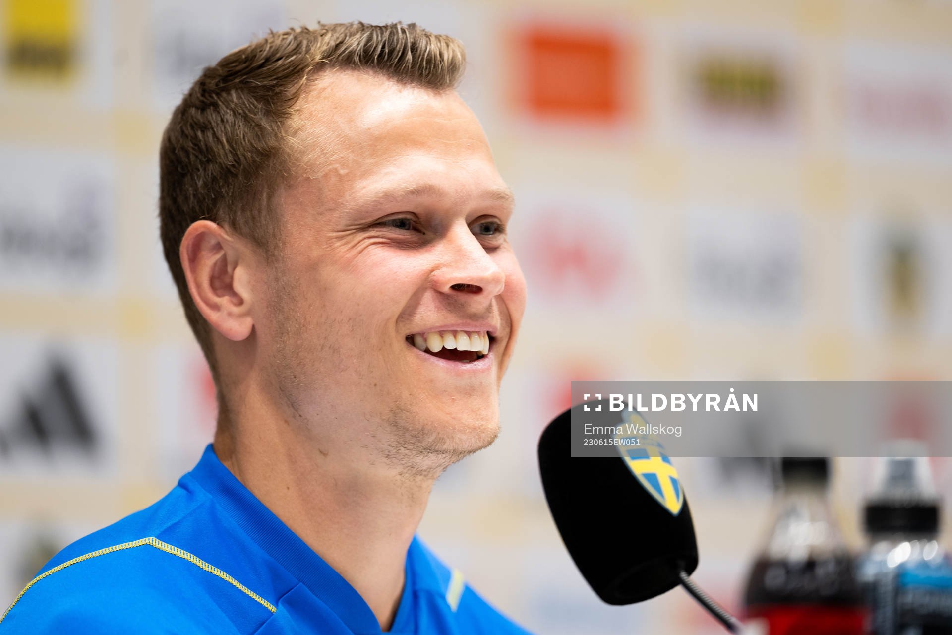 Viktor Claesson of the Swedish national football team
