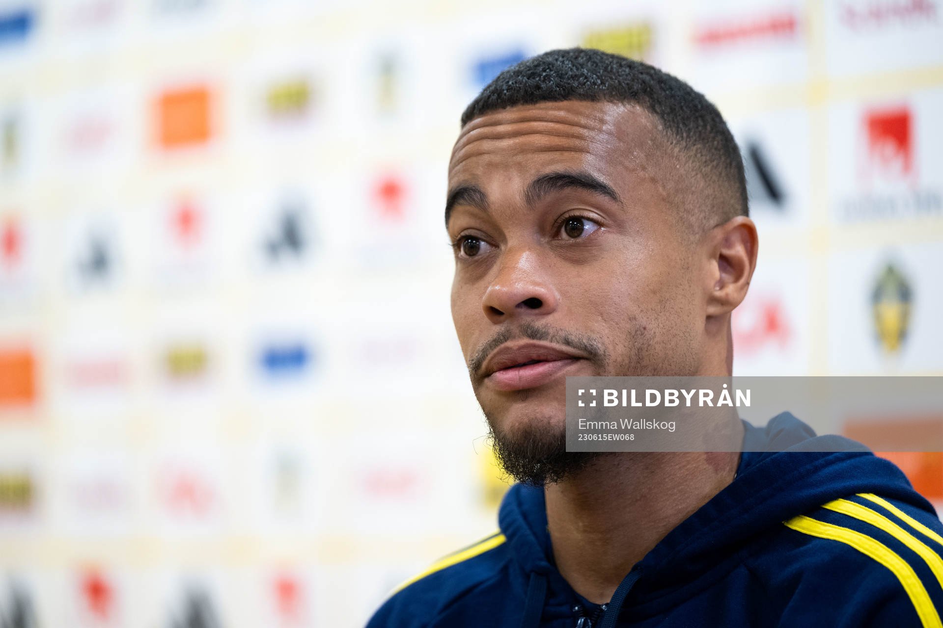 Robin Quaison of the Swedish national football team