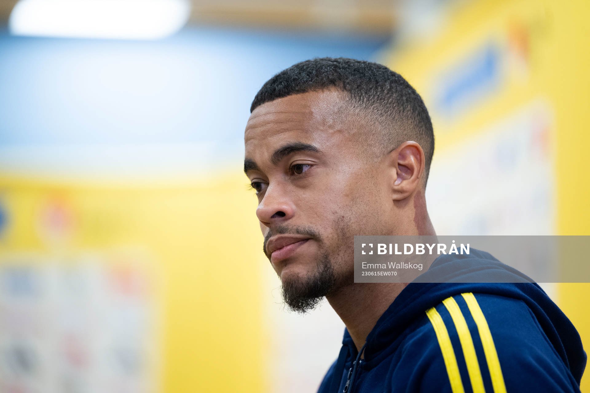 Robin Quaison of the Swedish national football team