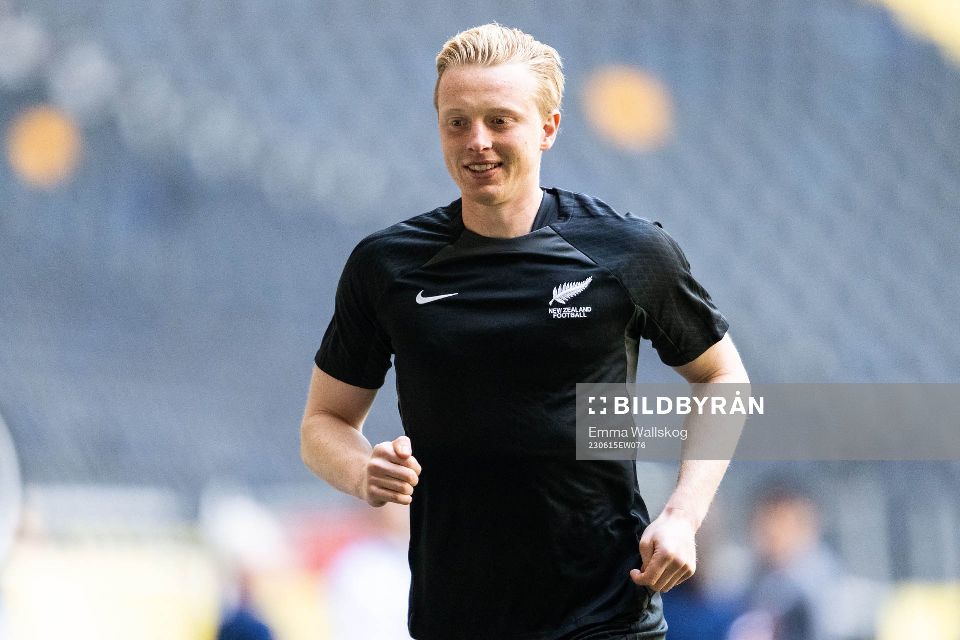 Francis de Vries of New Zealand's national football team