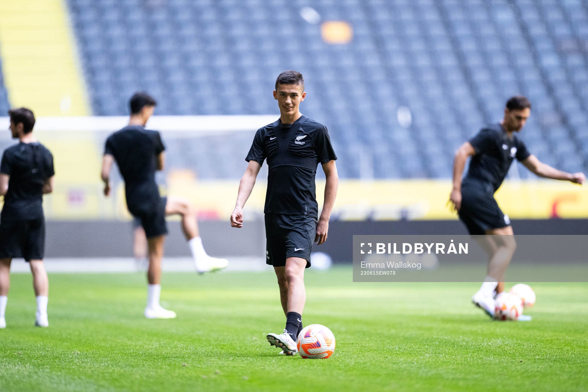 Elijah Just of New Zealand's national football team