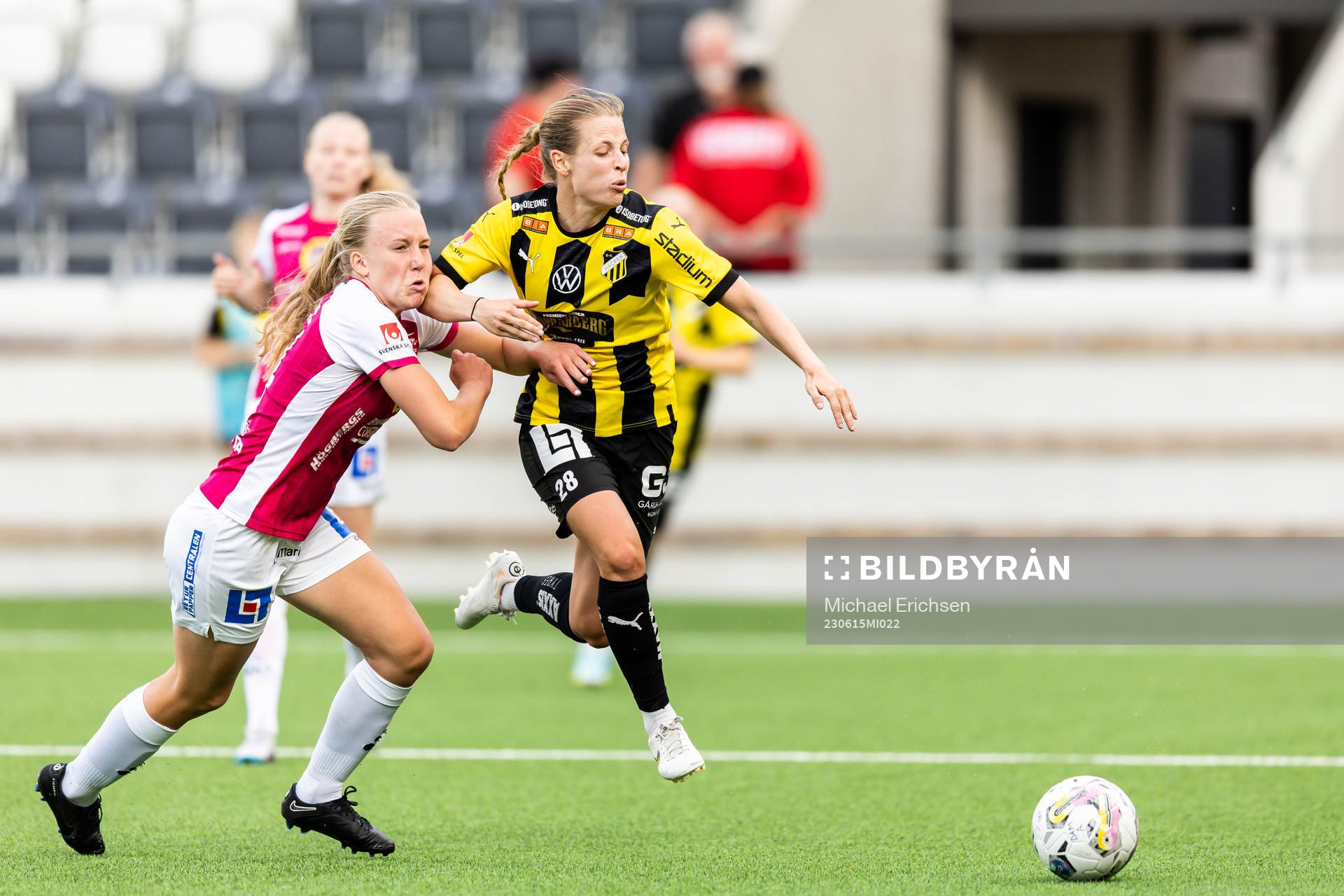 Uppsalas Thindra Mattsson och Häckens Anna Anvegård