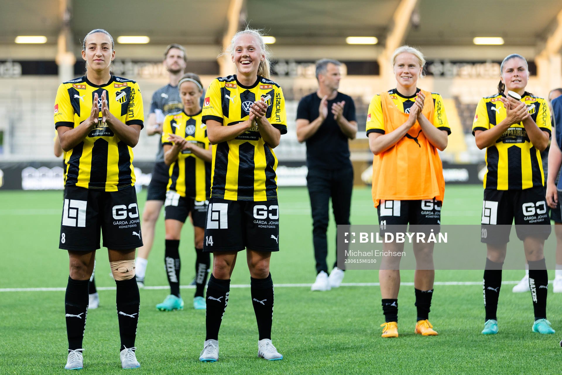 Häckens Rusul Rosa Kafaji, Molly Johansson, Julie Blakstad