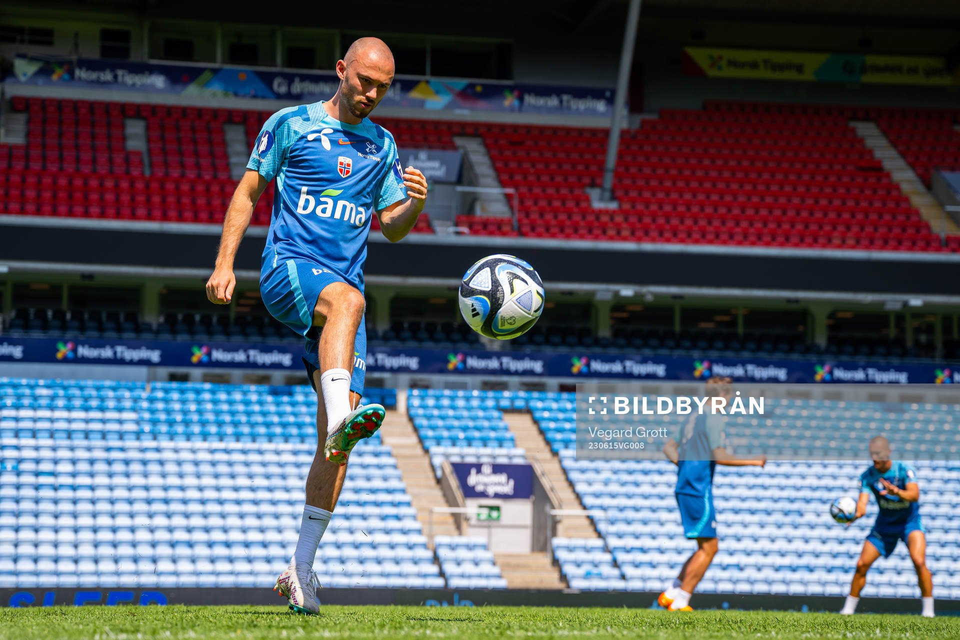 Fredrik Aursnes of the Norwegian national football team