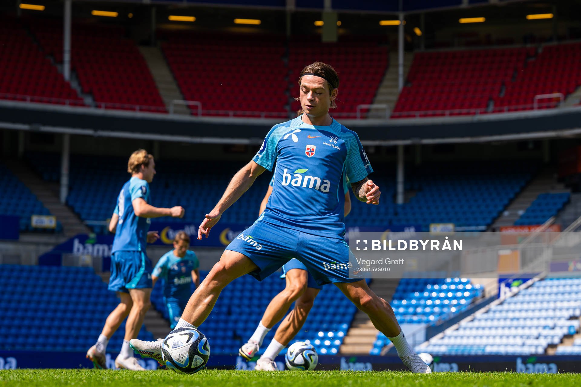 Patrick Berg of the Norwegian national football team