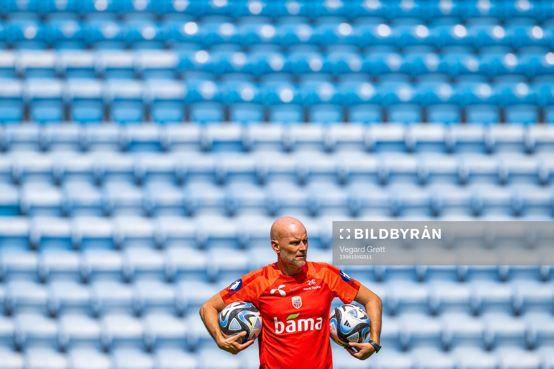 Ståle Solbakken, head coach of the Norwegian national
