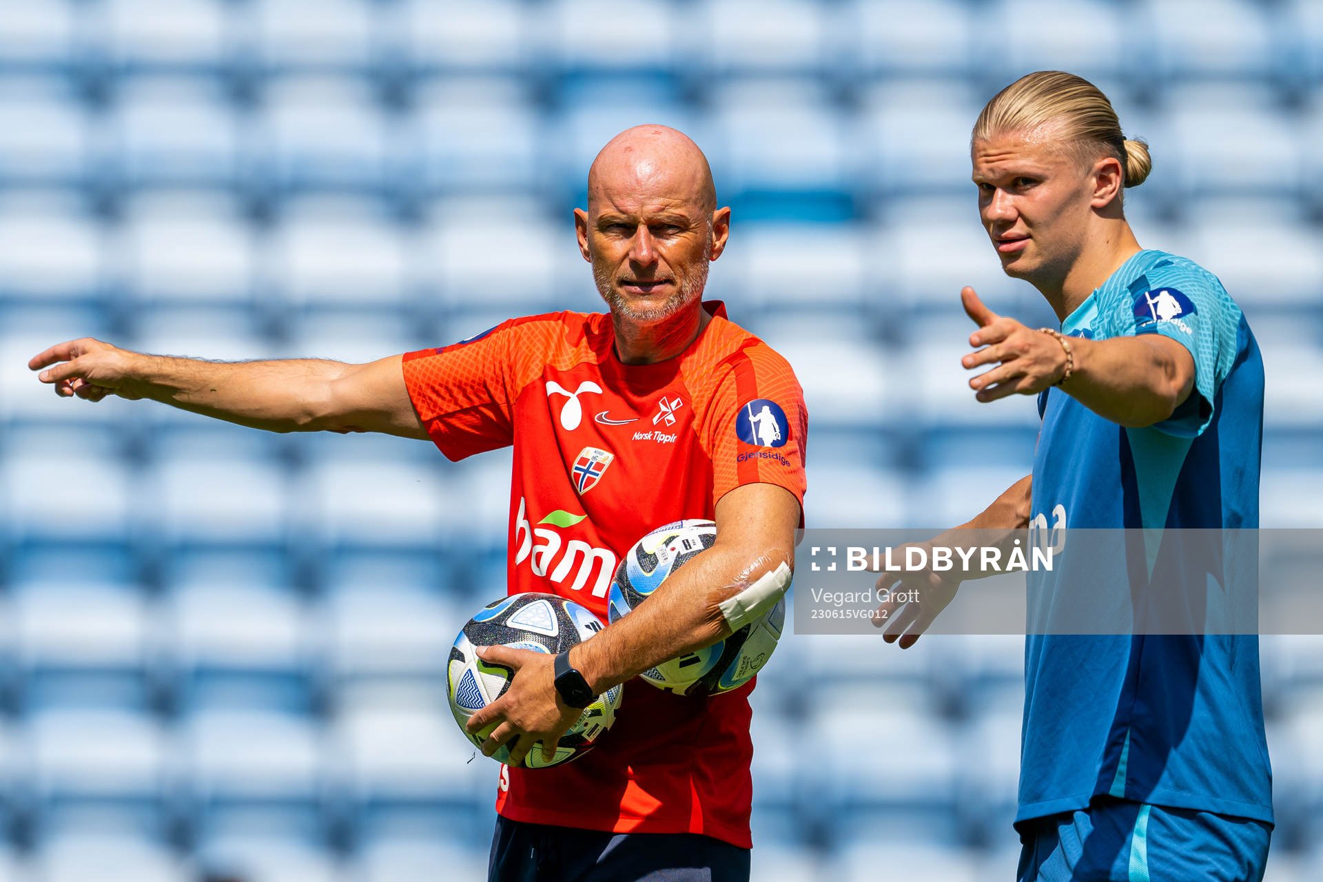Ståle Solbakken, head coach of the Norwegian national