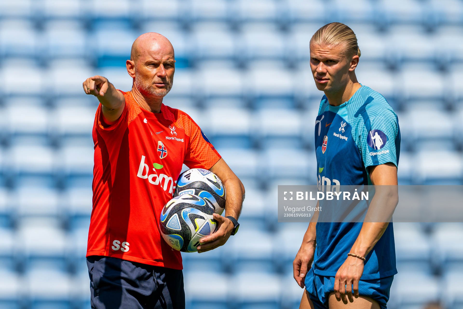 Ståle Solbakken, head coach of the Norwegian national
