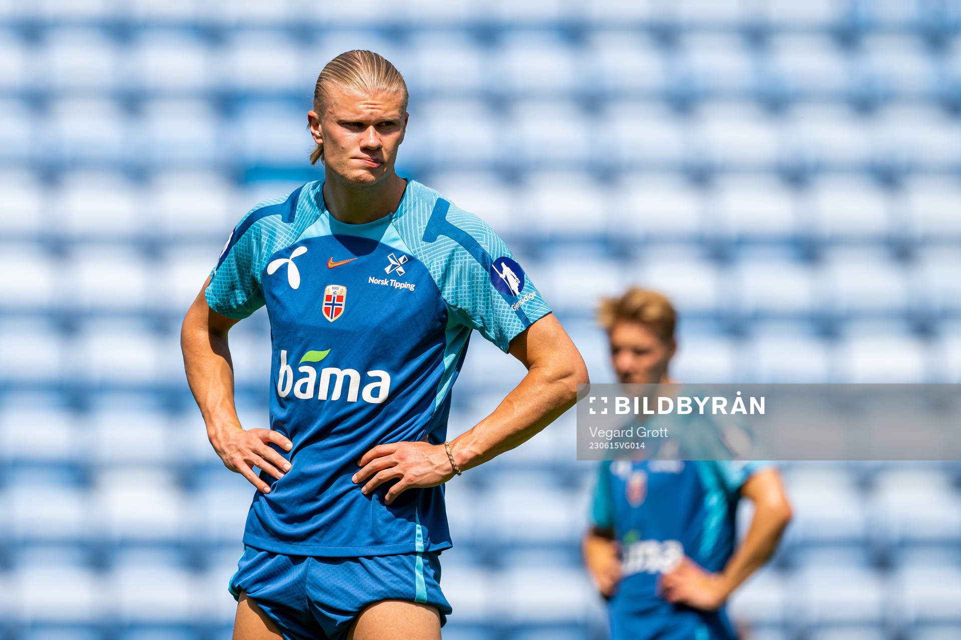 Erling Braut Haaland of the Norwegian national football team
