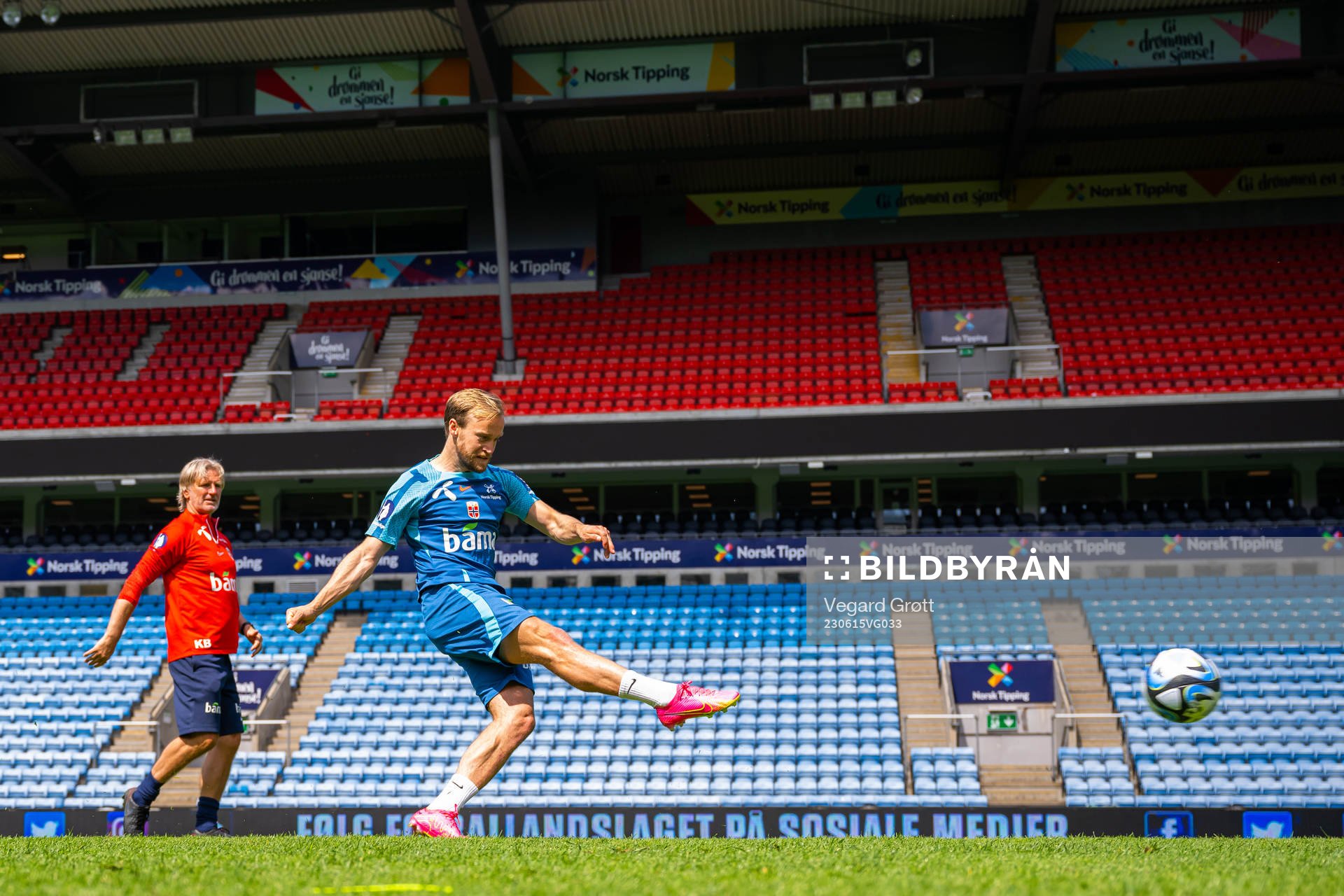 Bård Finne of the Norwegian national football team