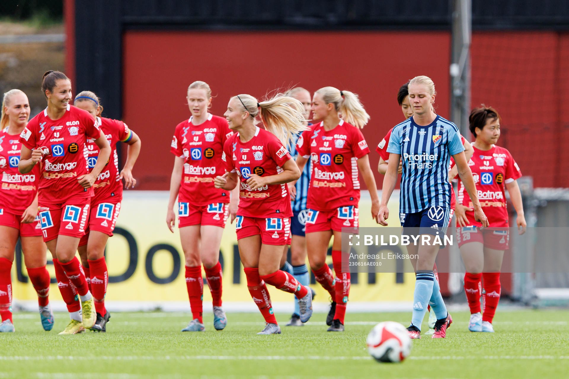 Djurgårdens Nellie Lilja deppar