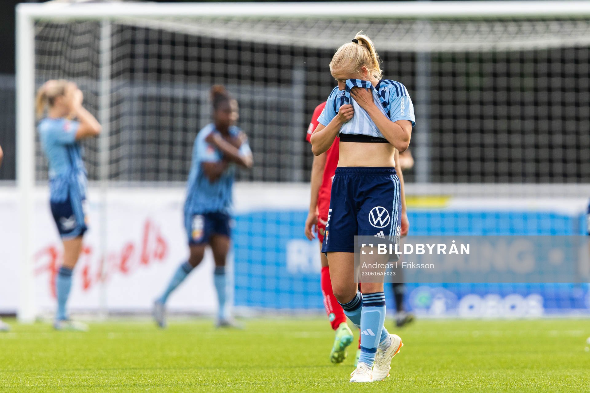 Djurgårdens Stinalisa Johansson deppar