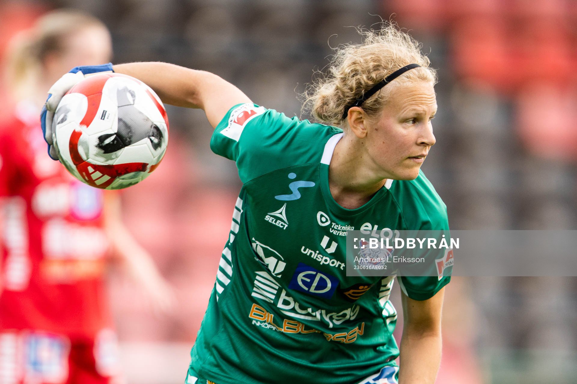 Linköpings målvakt Cajsa Andersson