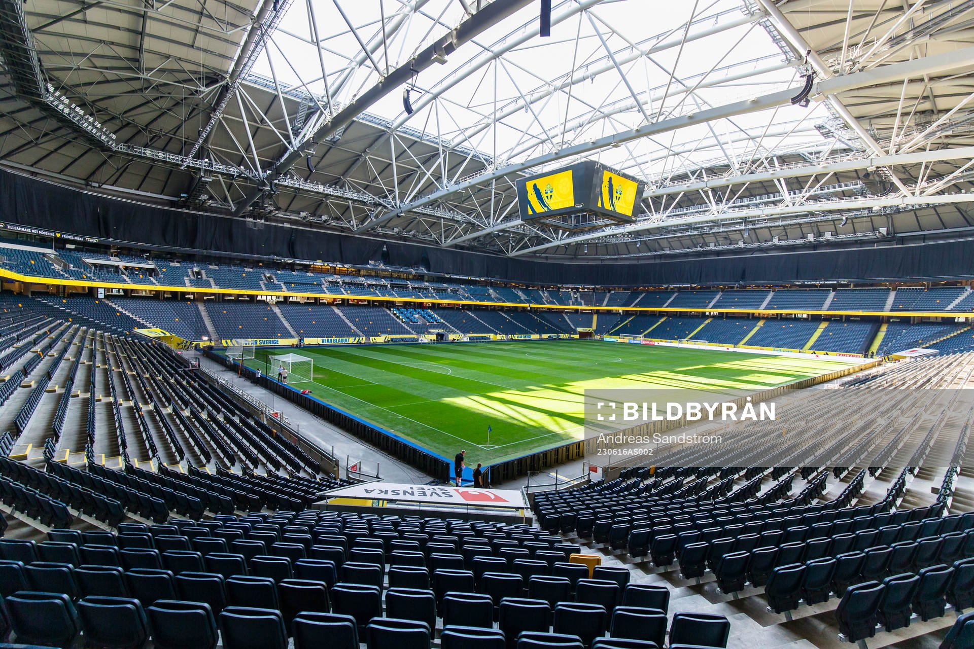 View over Friends Arena