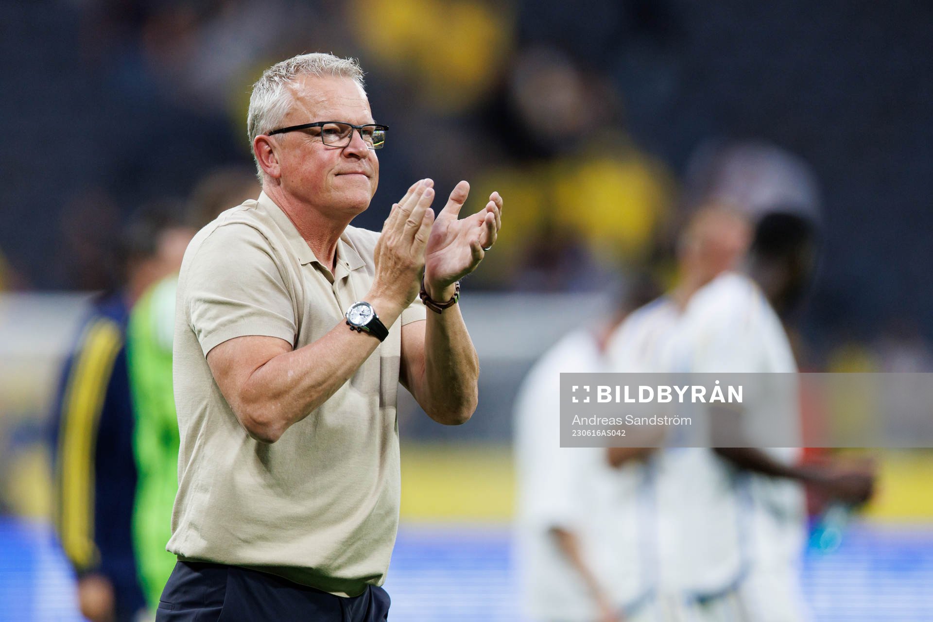 Head coach Janne Andersson of Sweden
