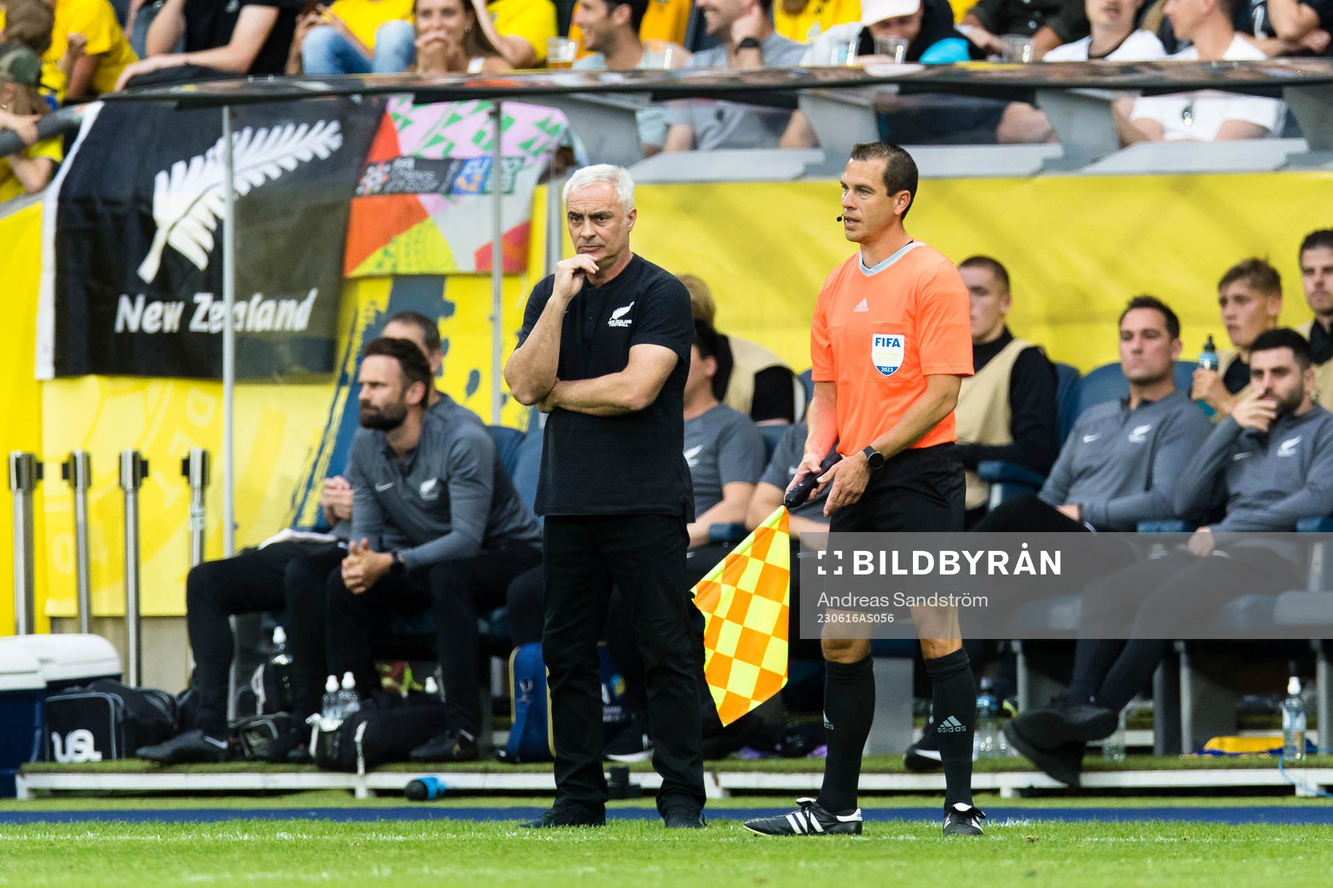 Head coach Darren Bazeley of New Zealand