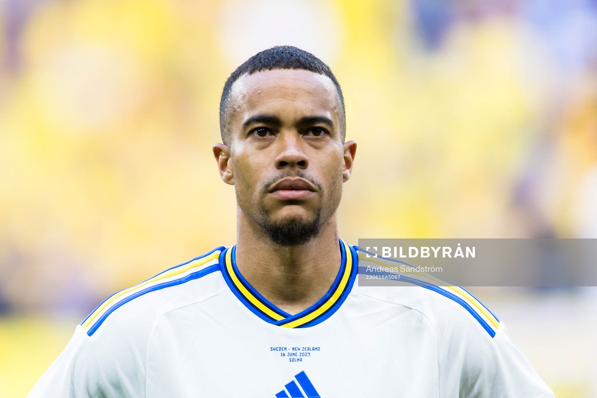 Robin Quaison of Sweden