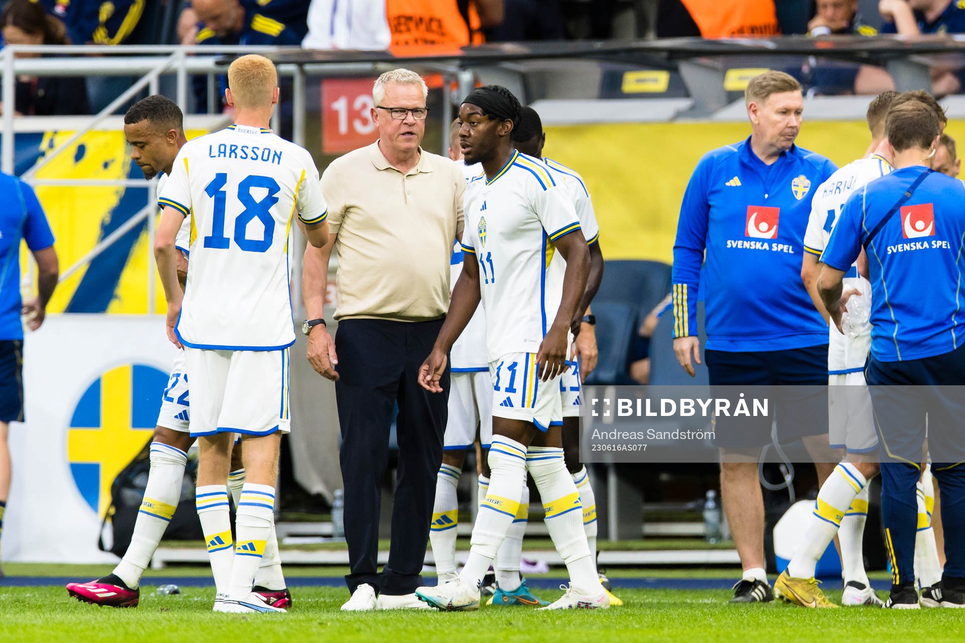 Head coach Janne Andersson of Sweden