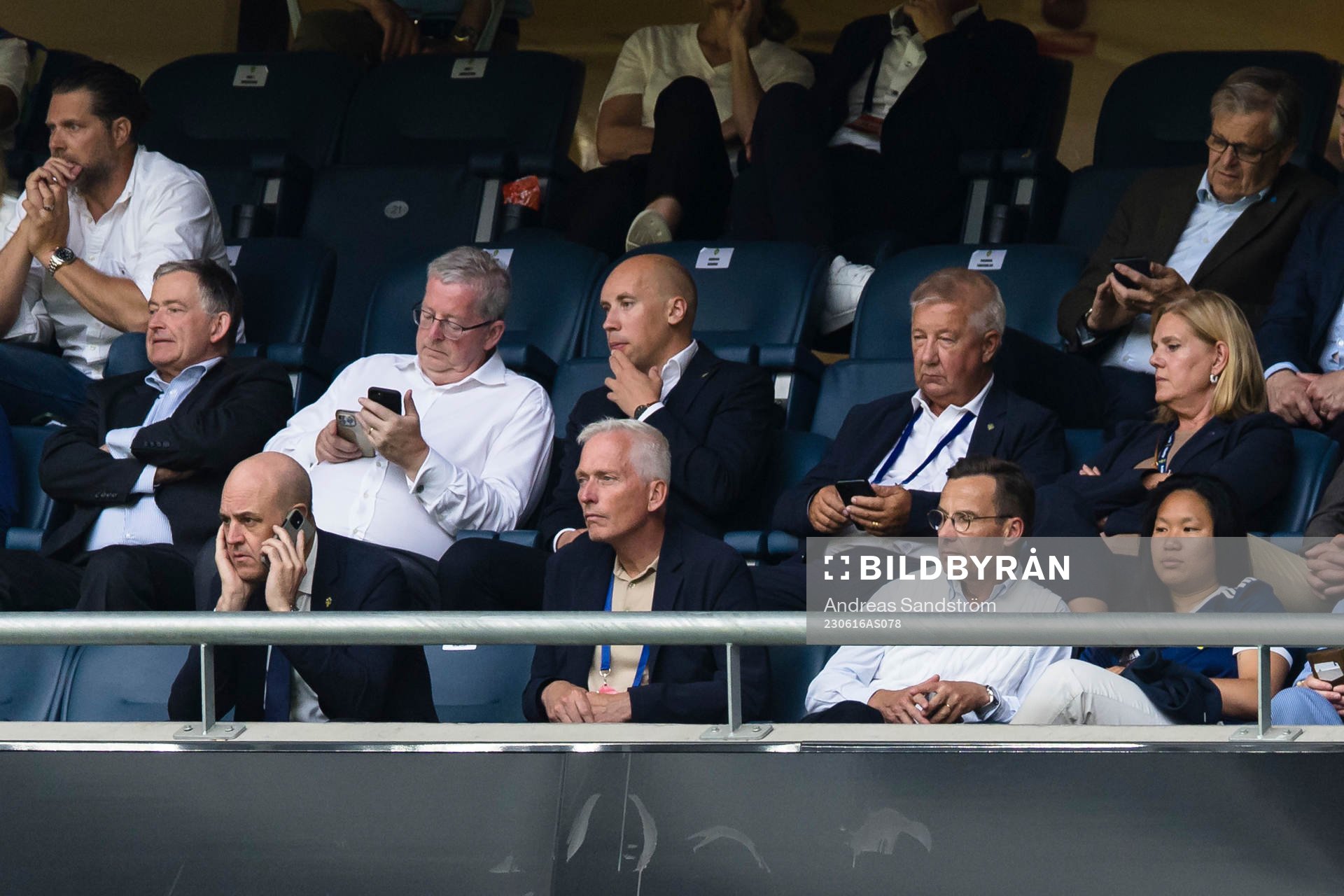 Fredrik Reinfeldt, president of the Swedish Football