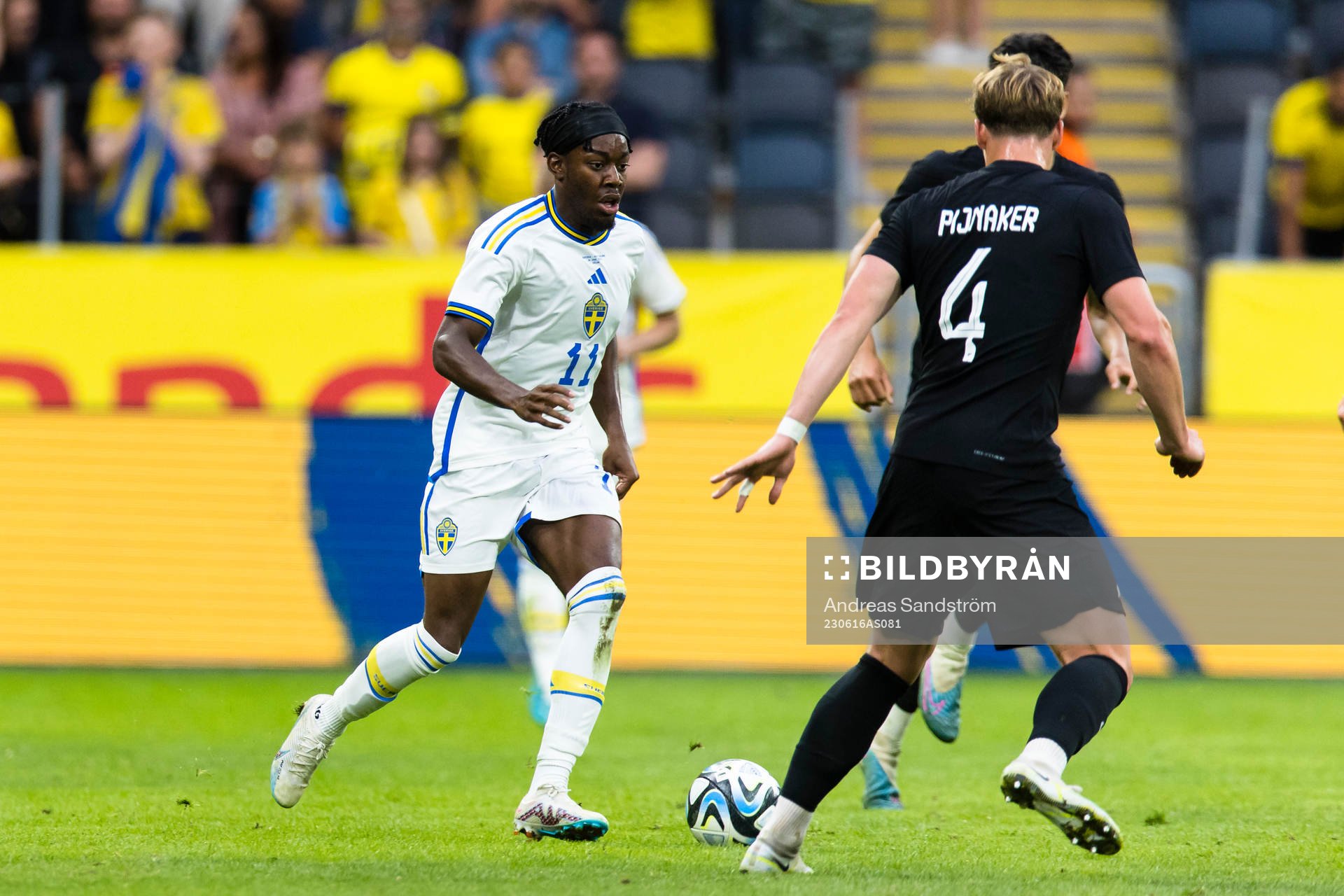 Anthony Elanga of Sweden