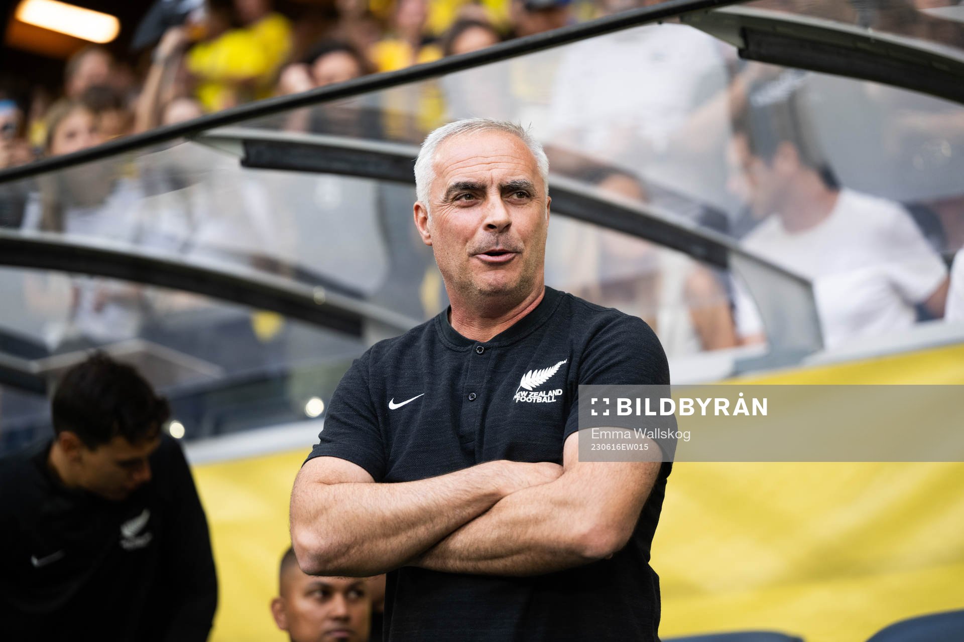 Head coach Darren Bazeley of New Zealand