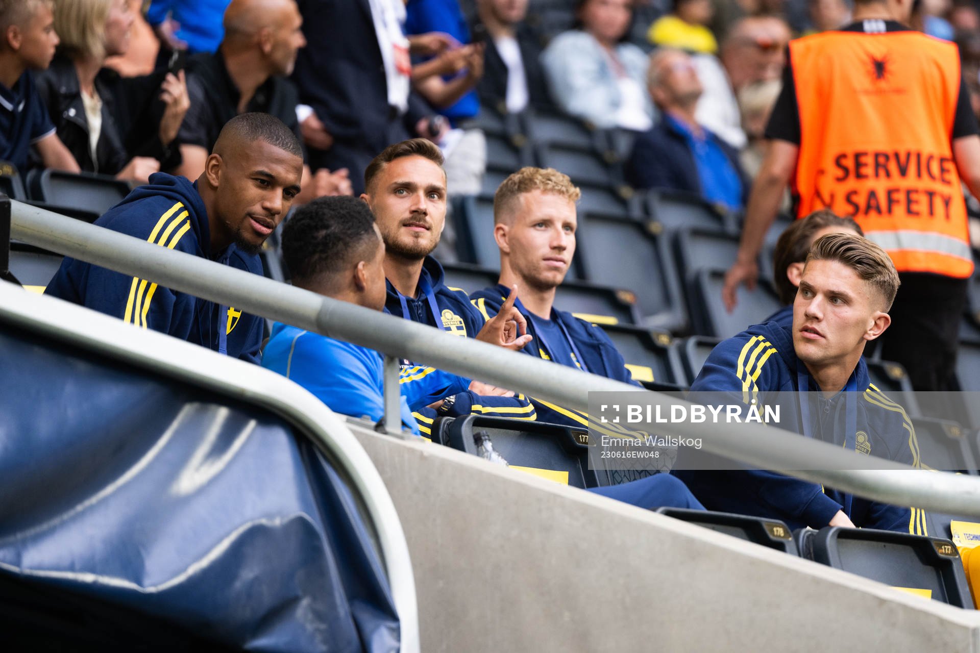 Isak Hien, Martin Olsson, Linus Wahlqvist Egnell, Samuel