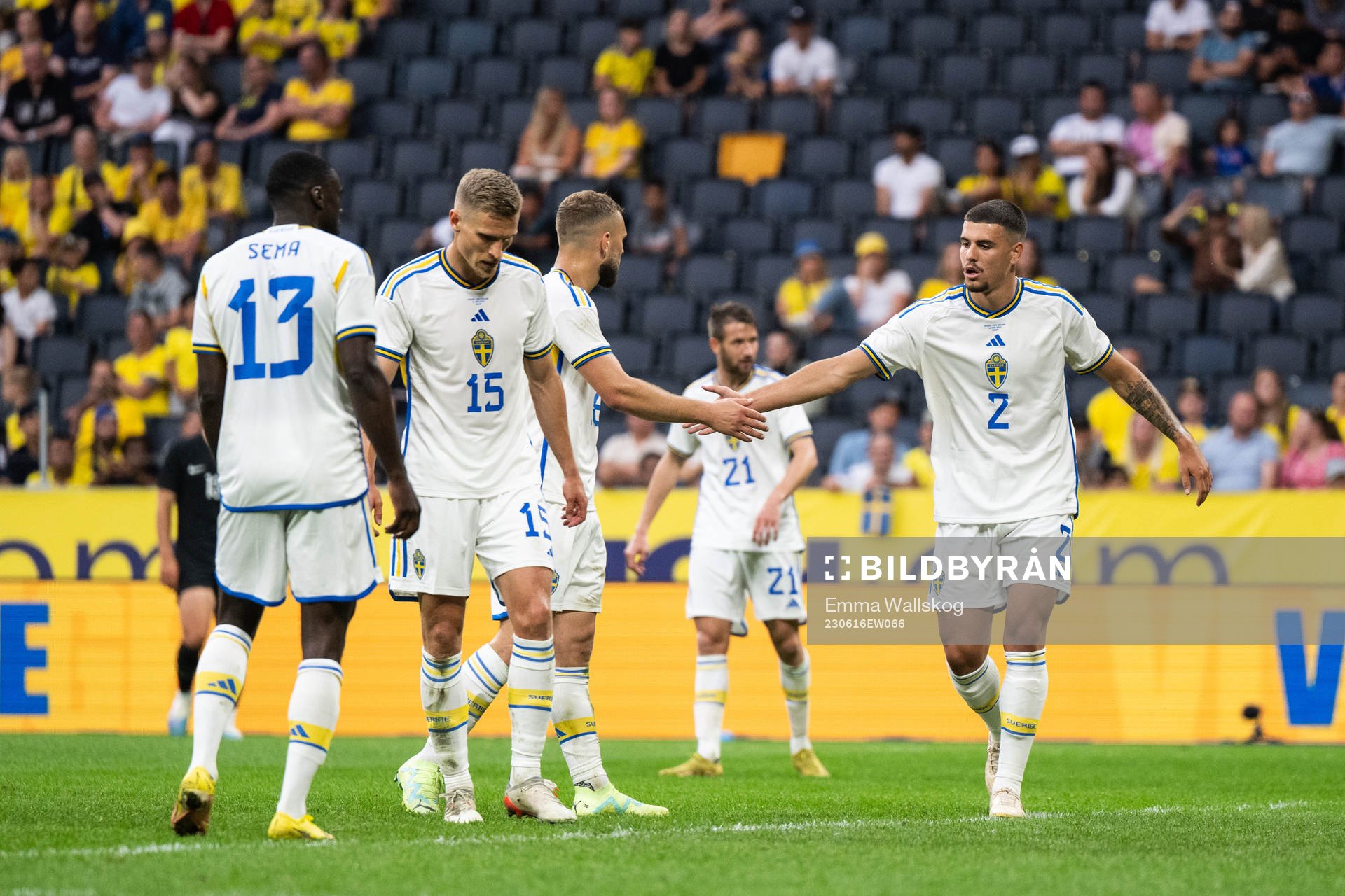 Jesper Karlström and Edvin Kurtulus of Sweden