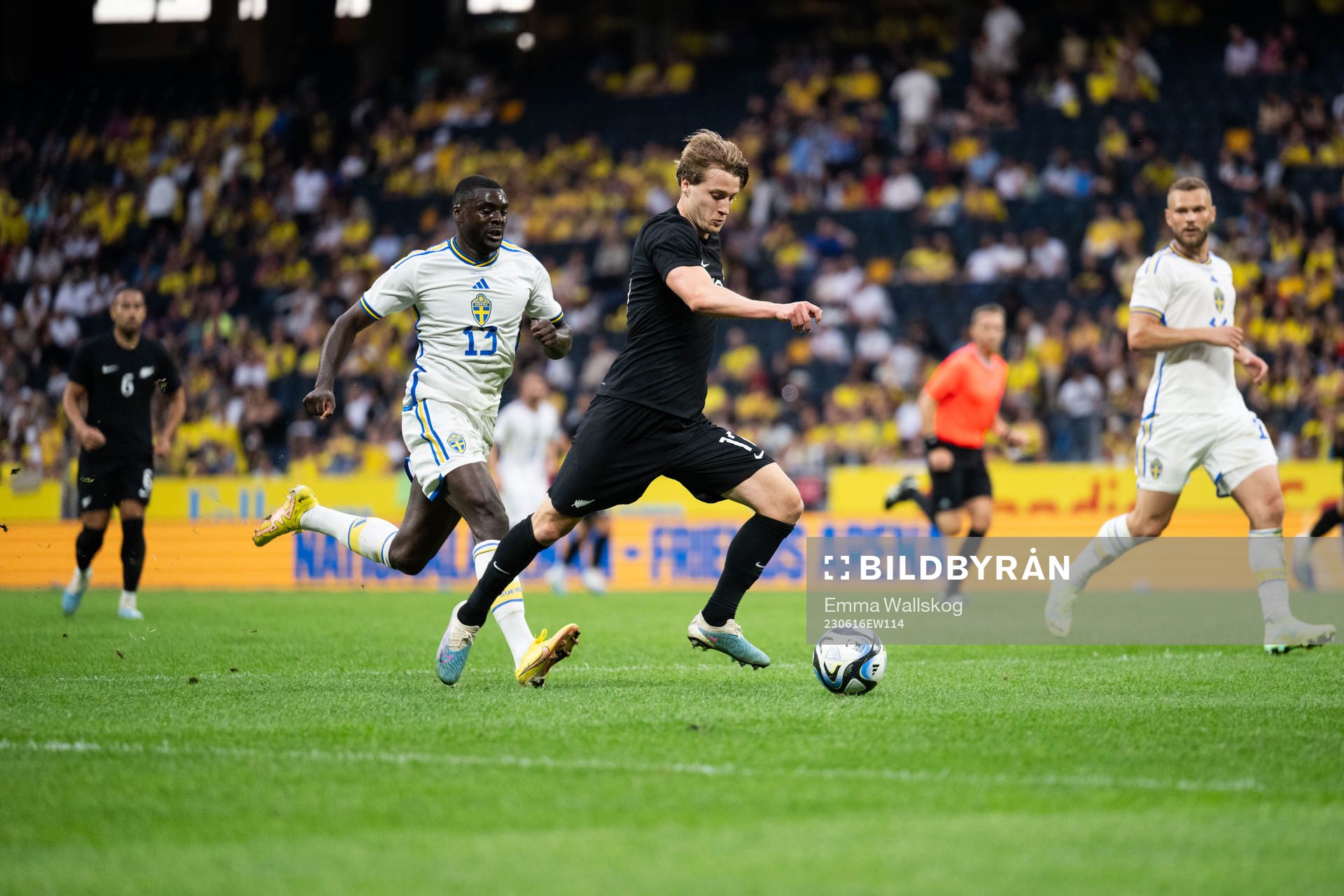 Ken Sema of Sweden and Alex Greive of New Zealand