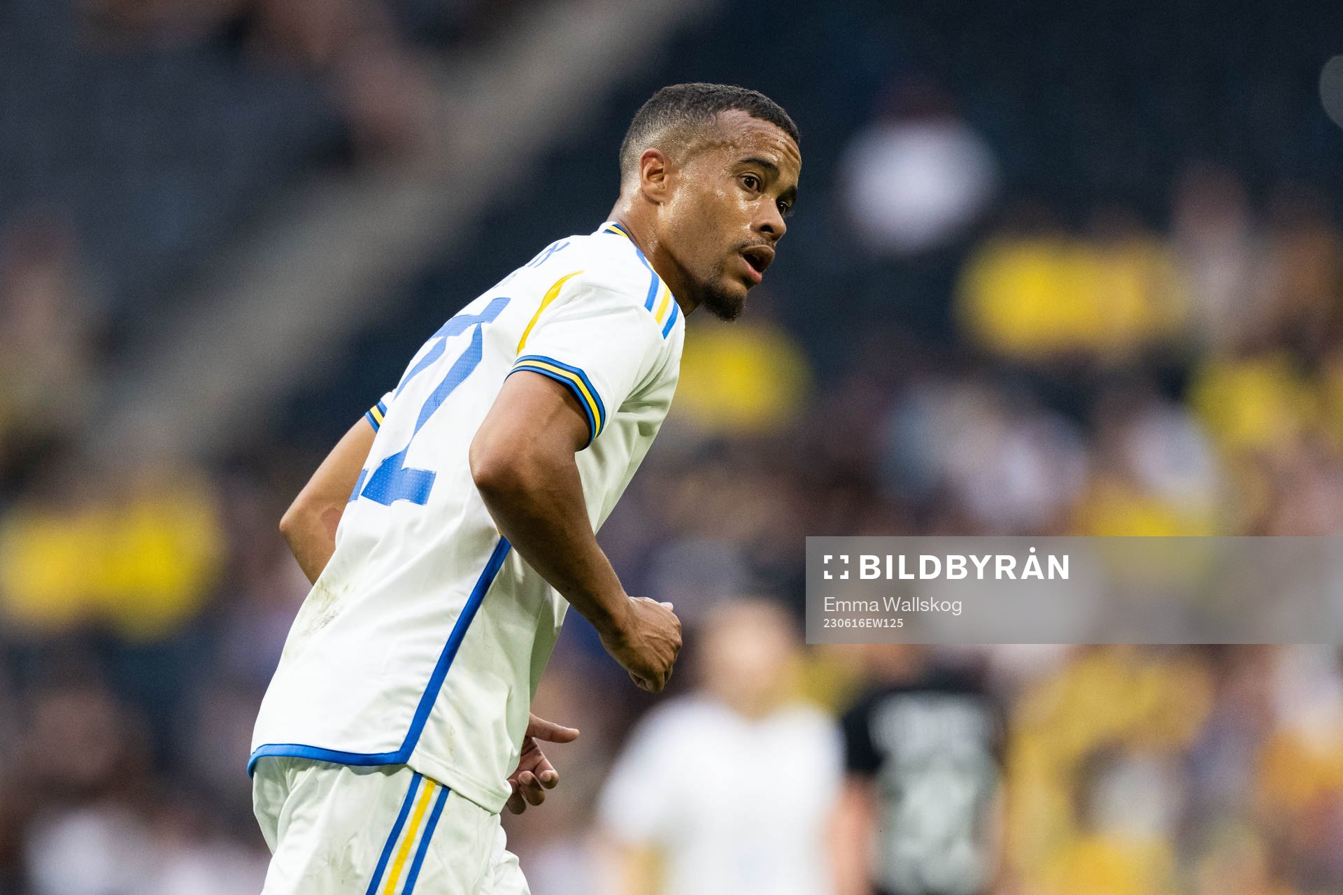 Robin Quaison of Sweden