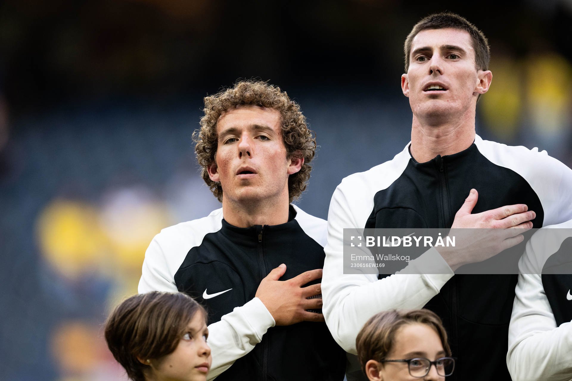 Joe Bell and goalkeeper Oli Sail of New Zealand of New