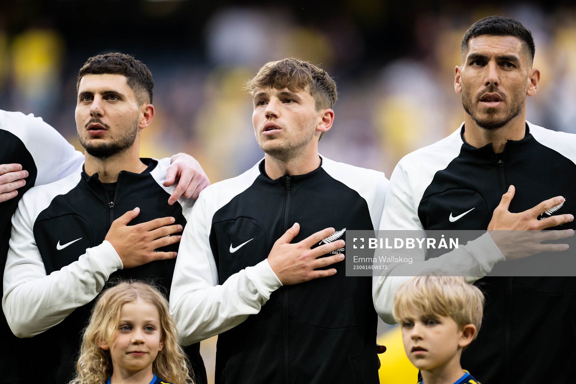 Liberato Cacace, Callum Mccowatt and Michael Boxall of New